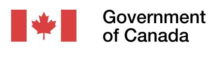 Image description: The logo for Canadian government websites. On a white background, it has a Canadian flag on the right and “Government of Canada” written in black text on the left