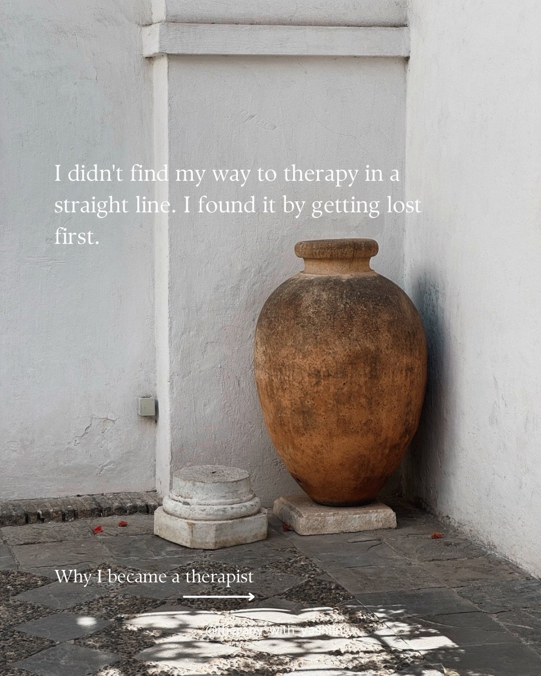 A little bit about how I got into this work. If something in this resonates, if you&rsquo;ve felt a little lost, a little like you don&rsquo;t quite belong &mdash; please reach out.