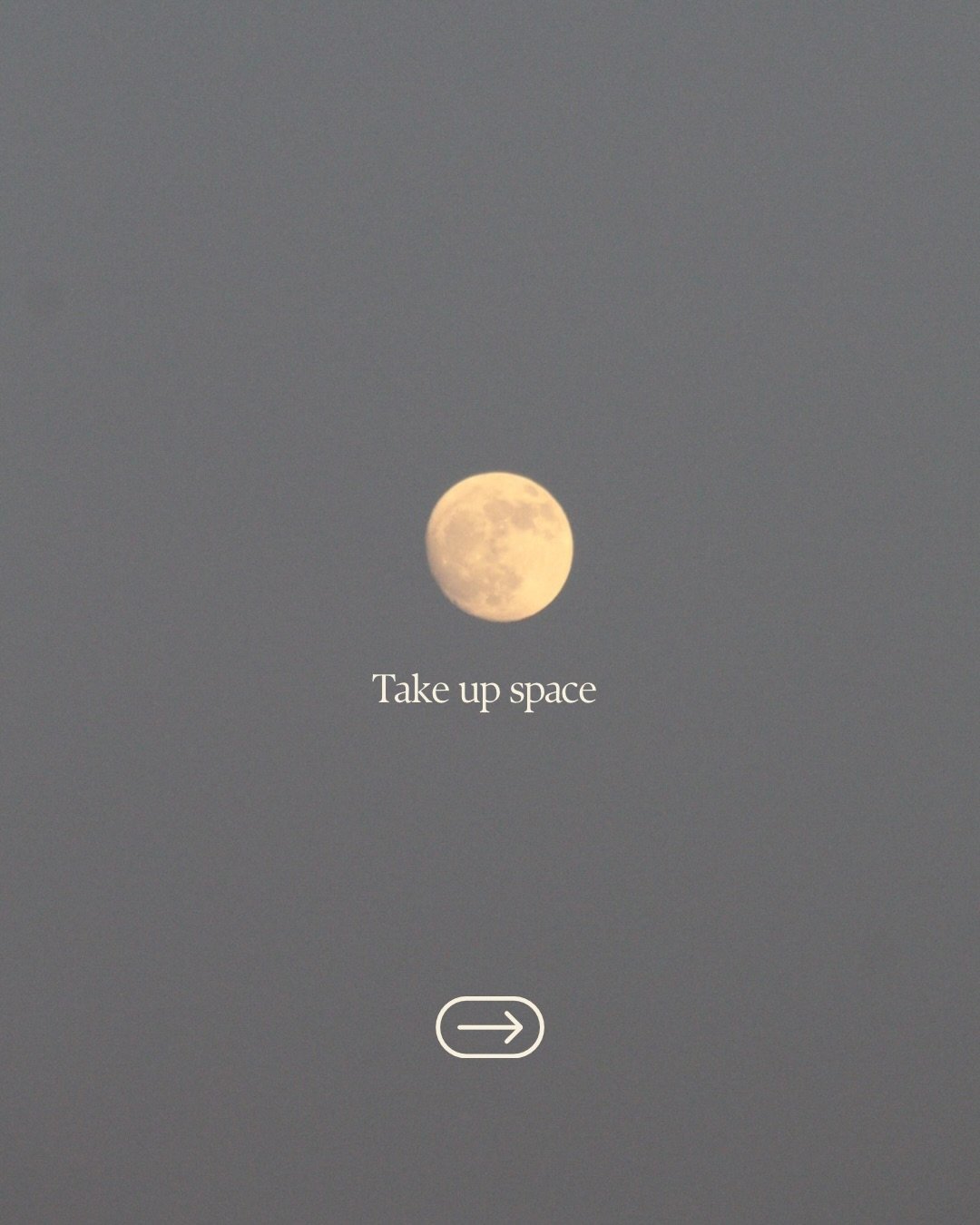 Many of us learned that being &ldquo;easy,&rdquo; &ldquo;quiet,&rdquo; or &ldquo;low-maintenance&rdquo; kept us safe or accepted. But healing often means unlearning the habit of making ourselves small.

What would it feel like to take up space today,