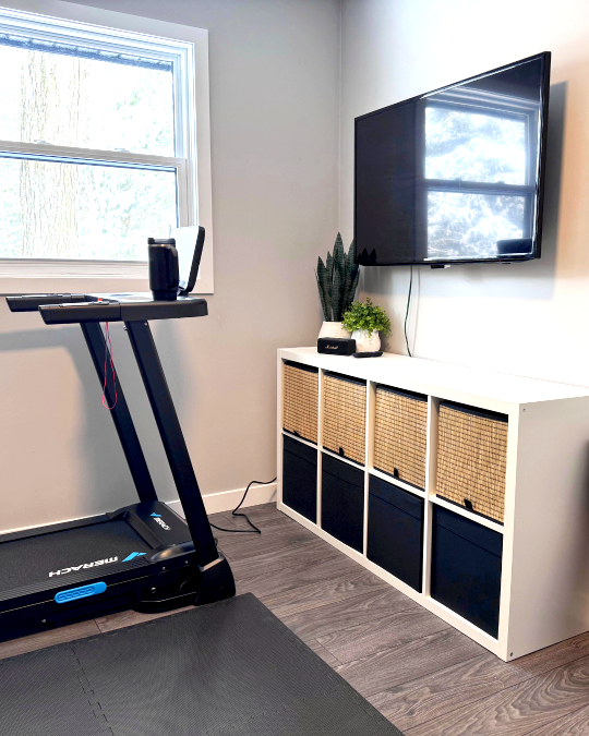 Spare Room to Home Gym