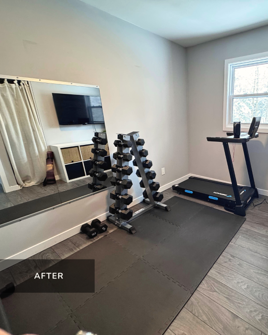 home-gym-transformation-rightsizing-home-organization-midland-ontario-professional-organizer-sorted-by-joy-functional-home-spaces