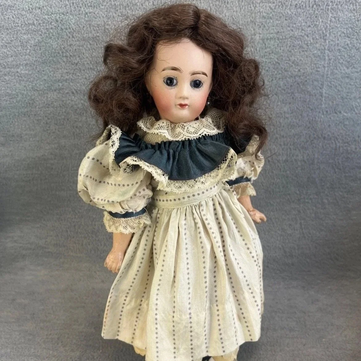 Antique Limoges French Bisque Bebe Alice Doll