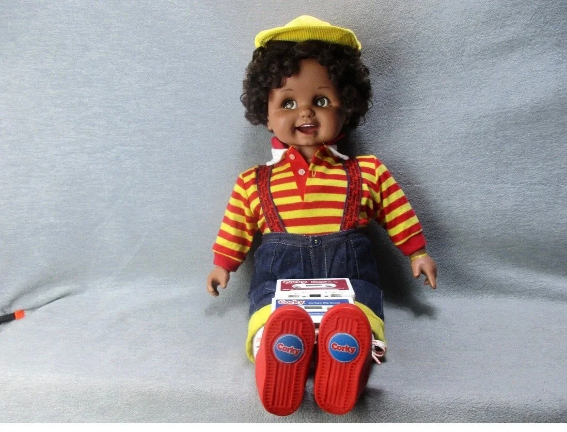 Vintage Corky Boy Doll
