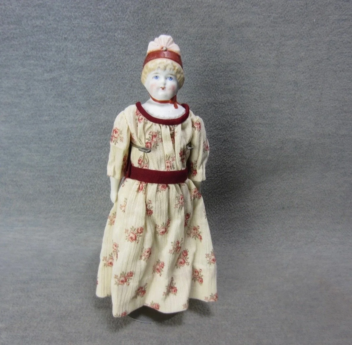 Bonnet Head Hertwig Attributed Bisque Doll