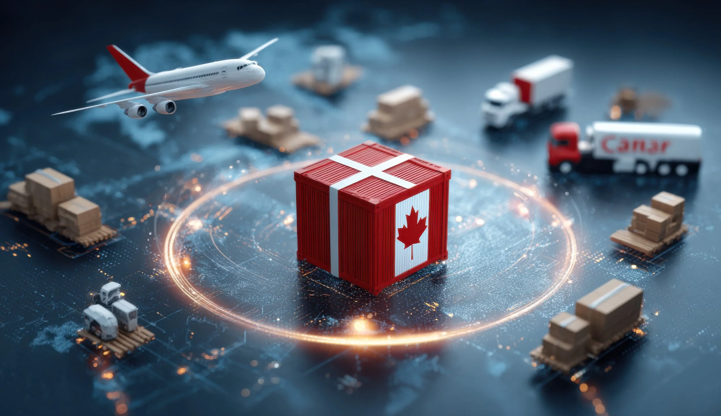 Sovereign Layer™ gives every physical asset a secure
Canadian identity—delivering trusted traceability, sovereign data control, and real-time supply chain intelligence for defence and critical industries.