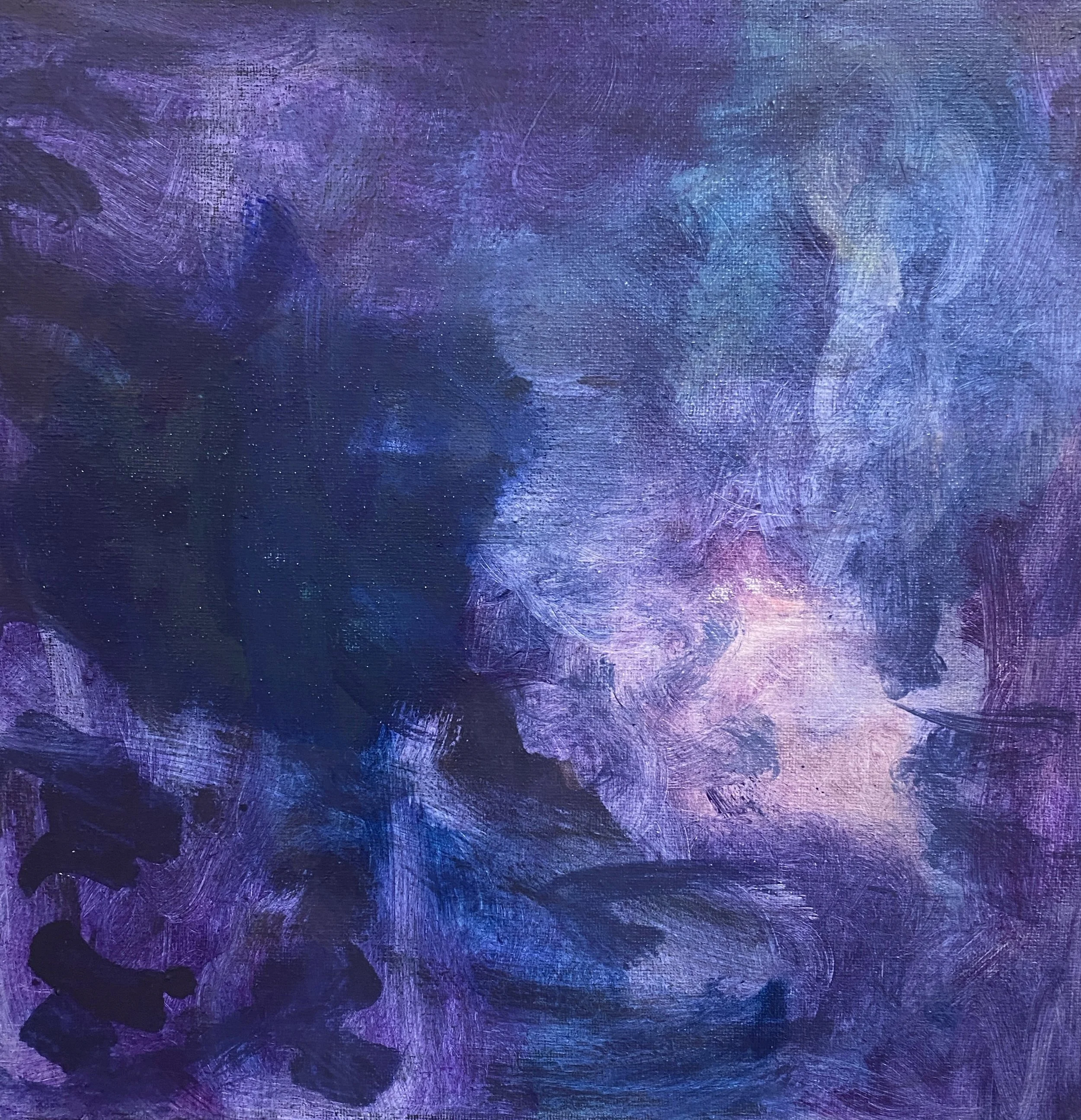 oil on canvas, 12x12"