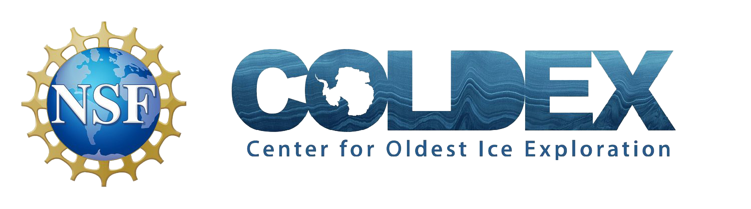 The logo for the NSF Center, COLDEX.