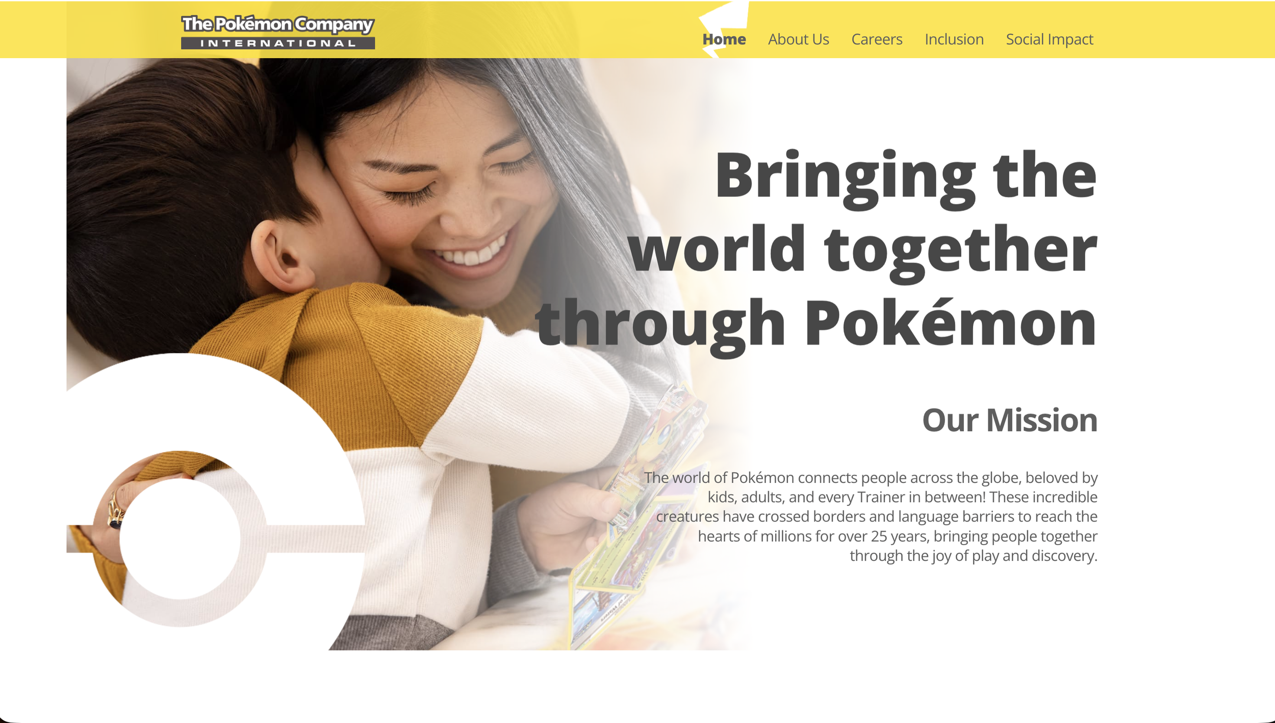 POKÉMON: Corporate Website