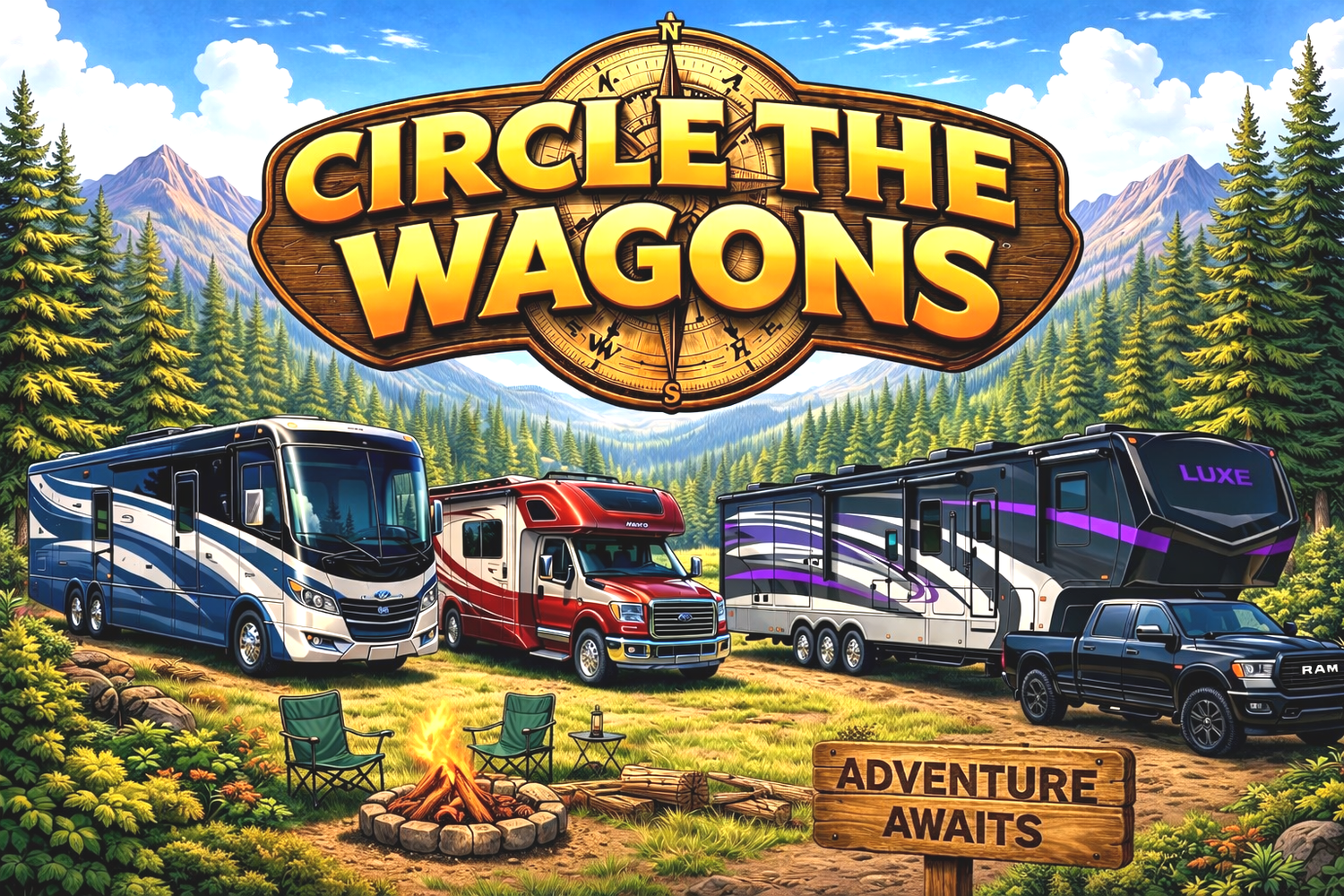 CIRCLE THE WAGONS