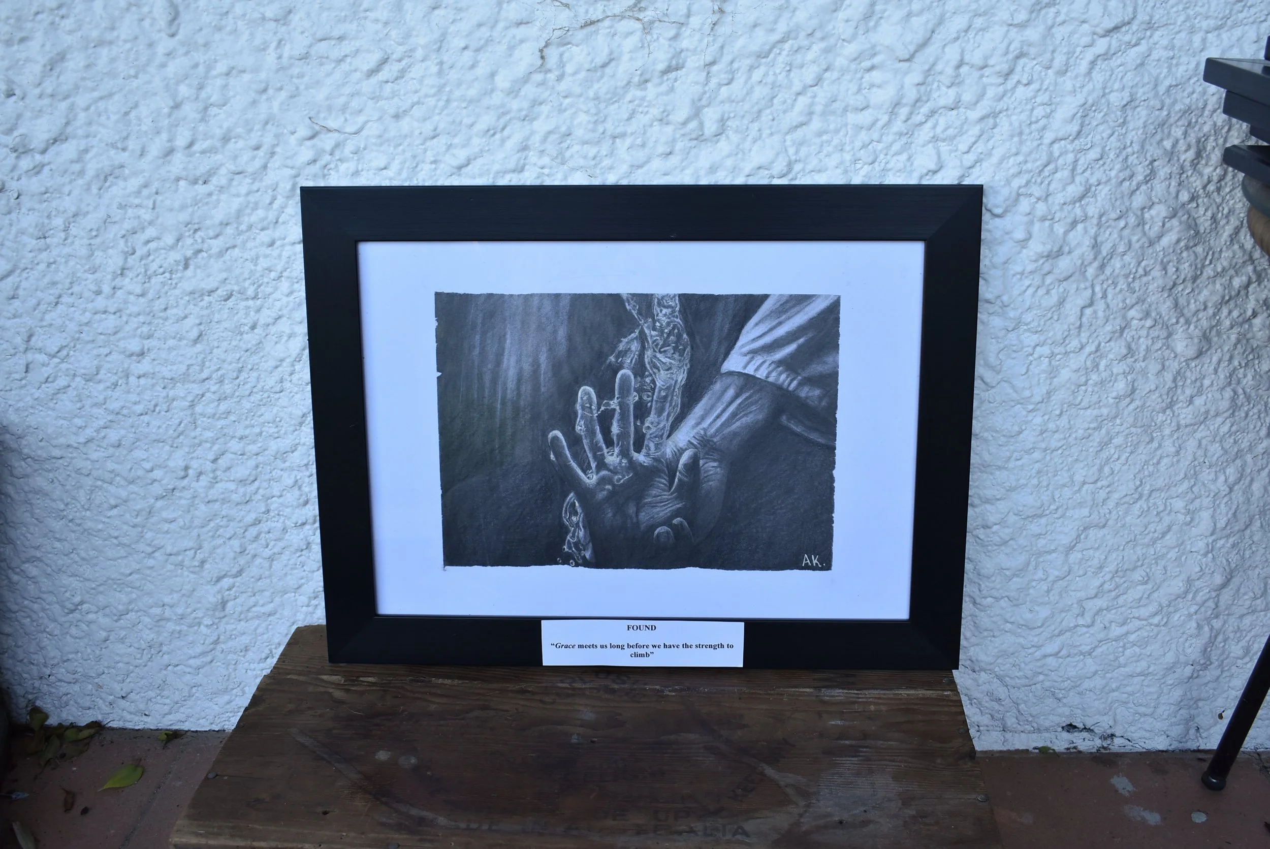 FOUND - “Grace meets us long before we have the strength to climb”