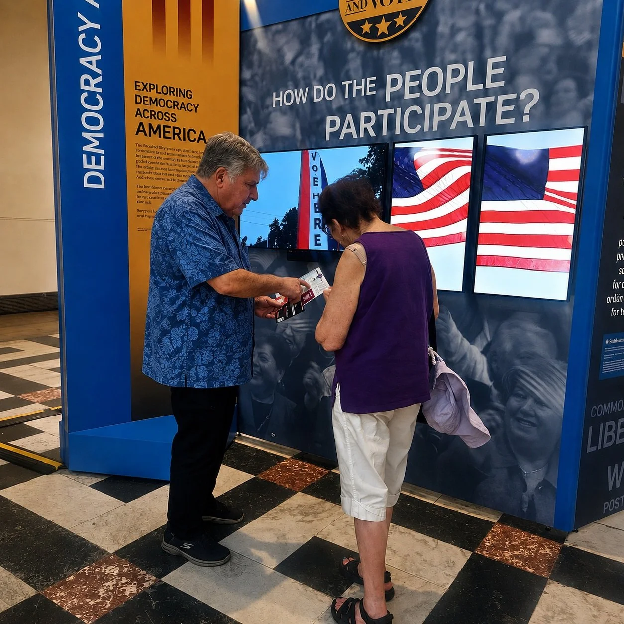 A great day at the @smithsonian with Gina Gaspin and friends from The Village of Takoma Park. Democracy works best when people participate, engage and make their voices heard. That starts right here in Takoma Park.

villageoftakomapark.com
 
#TakomaP