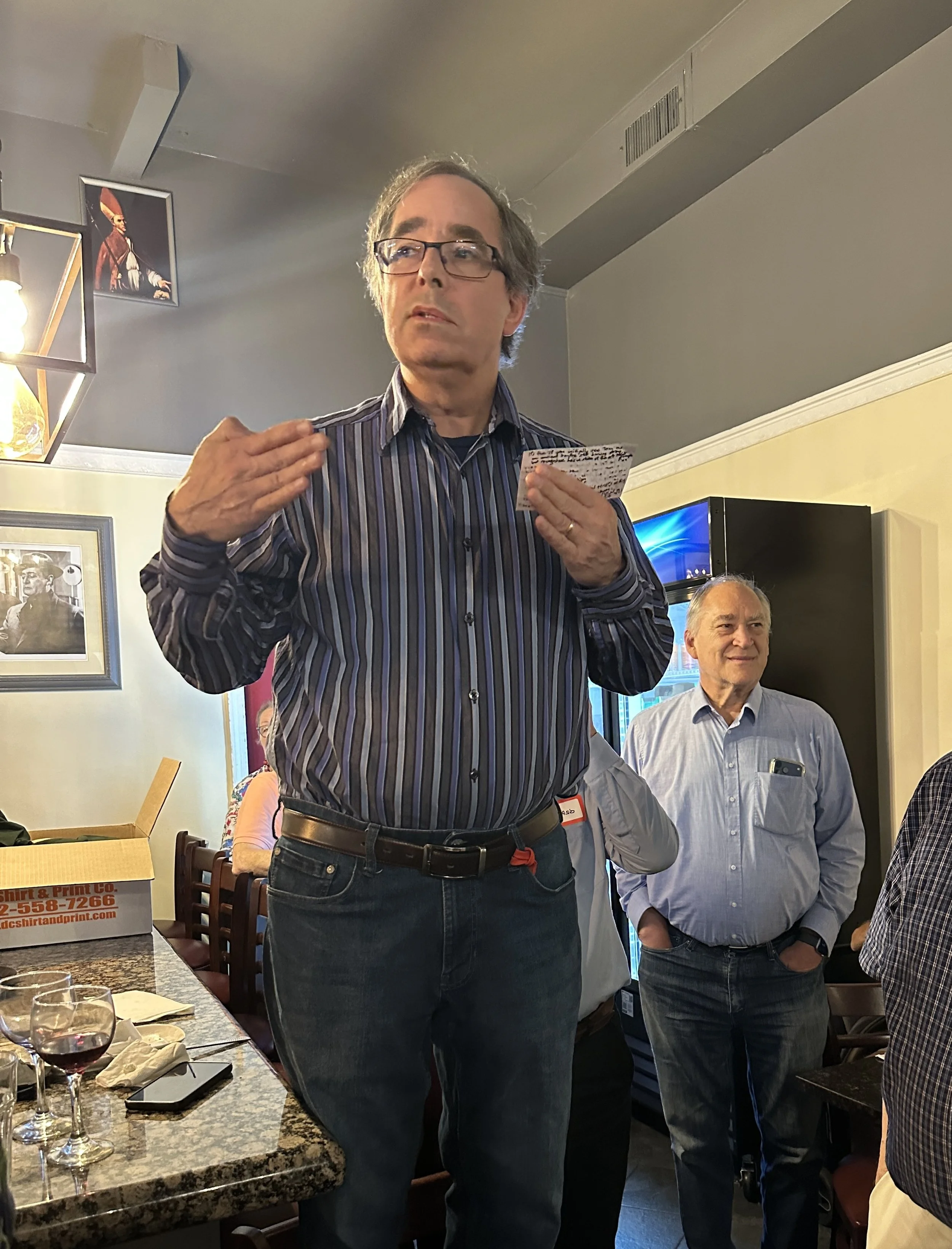 Takoma Park Council member, Roger Schlegel 