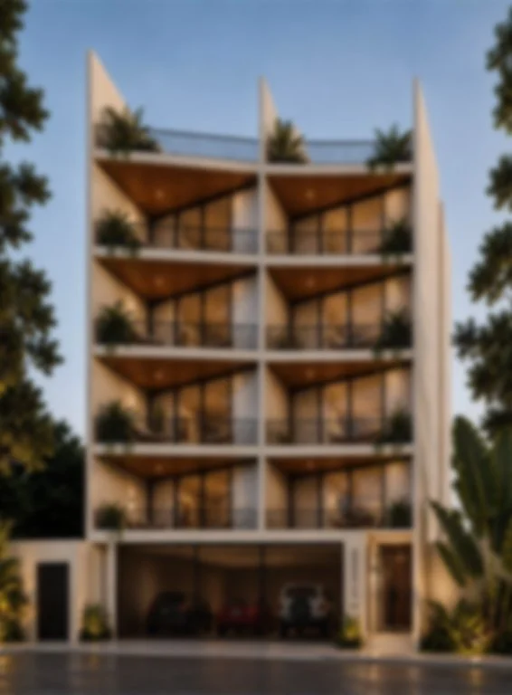 Desarrollo Arrecife en Huatulco, Oaxaca. edificio de 4 pisos en la costa Oaxaqueña