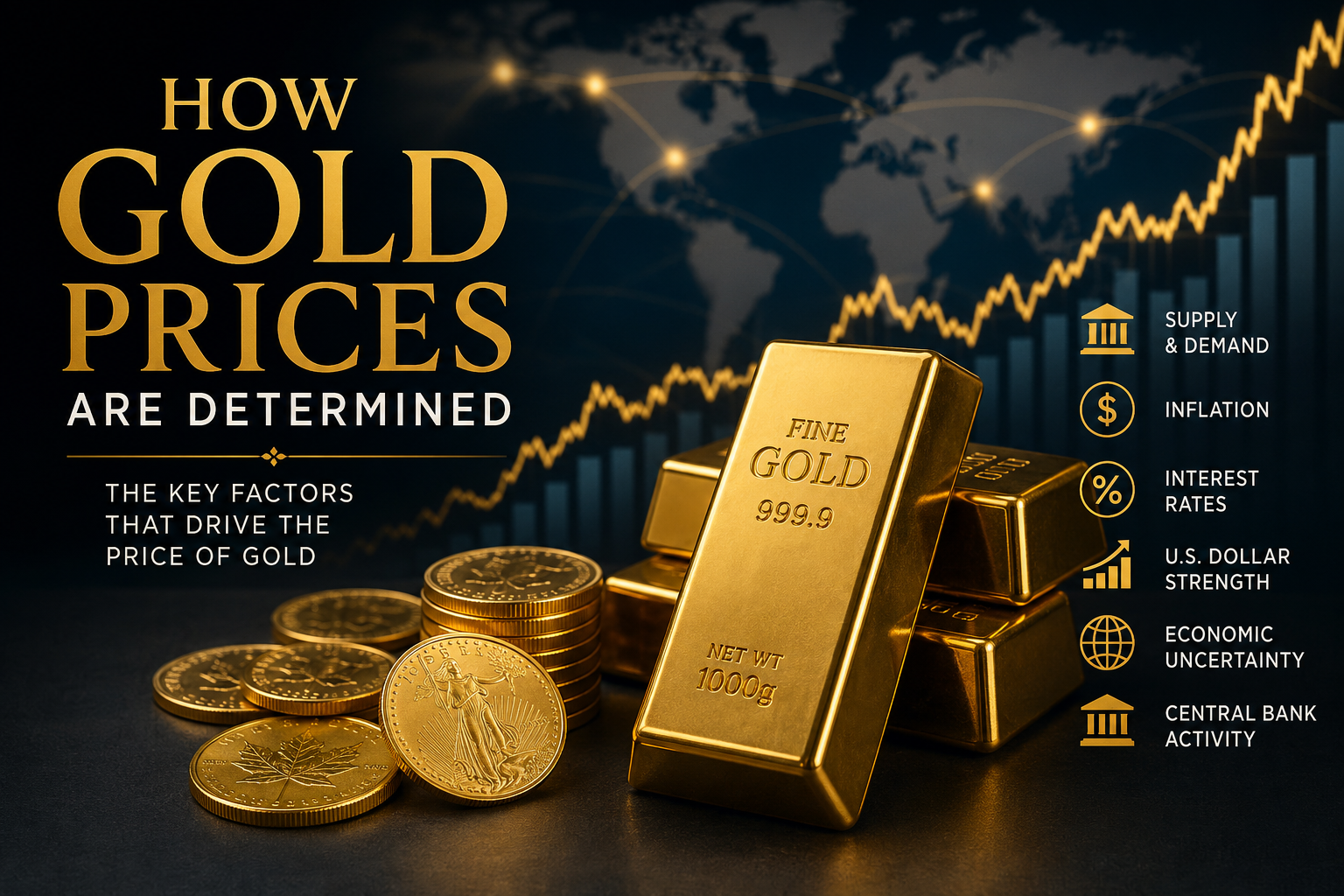 How Gold prices are determined