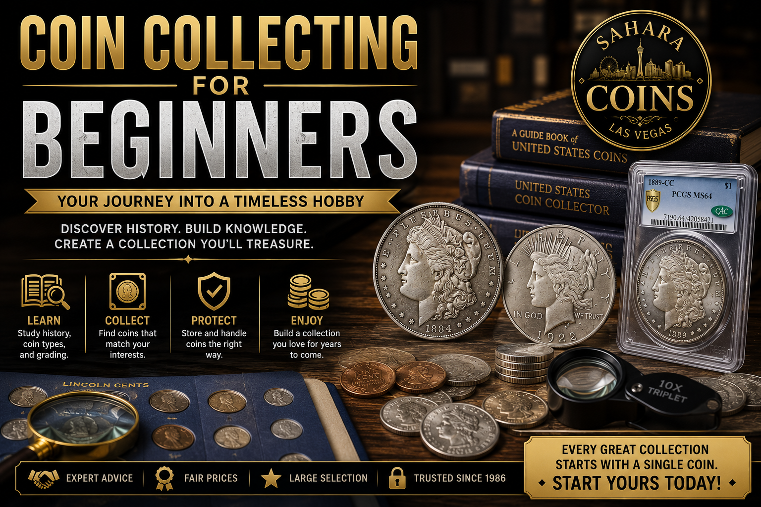 Coin Collecting for Beginners: Everything You Need to Know to Start Your Collection