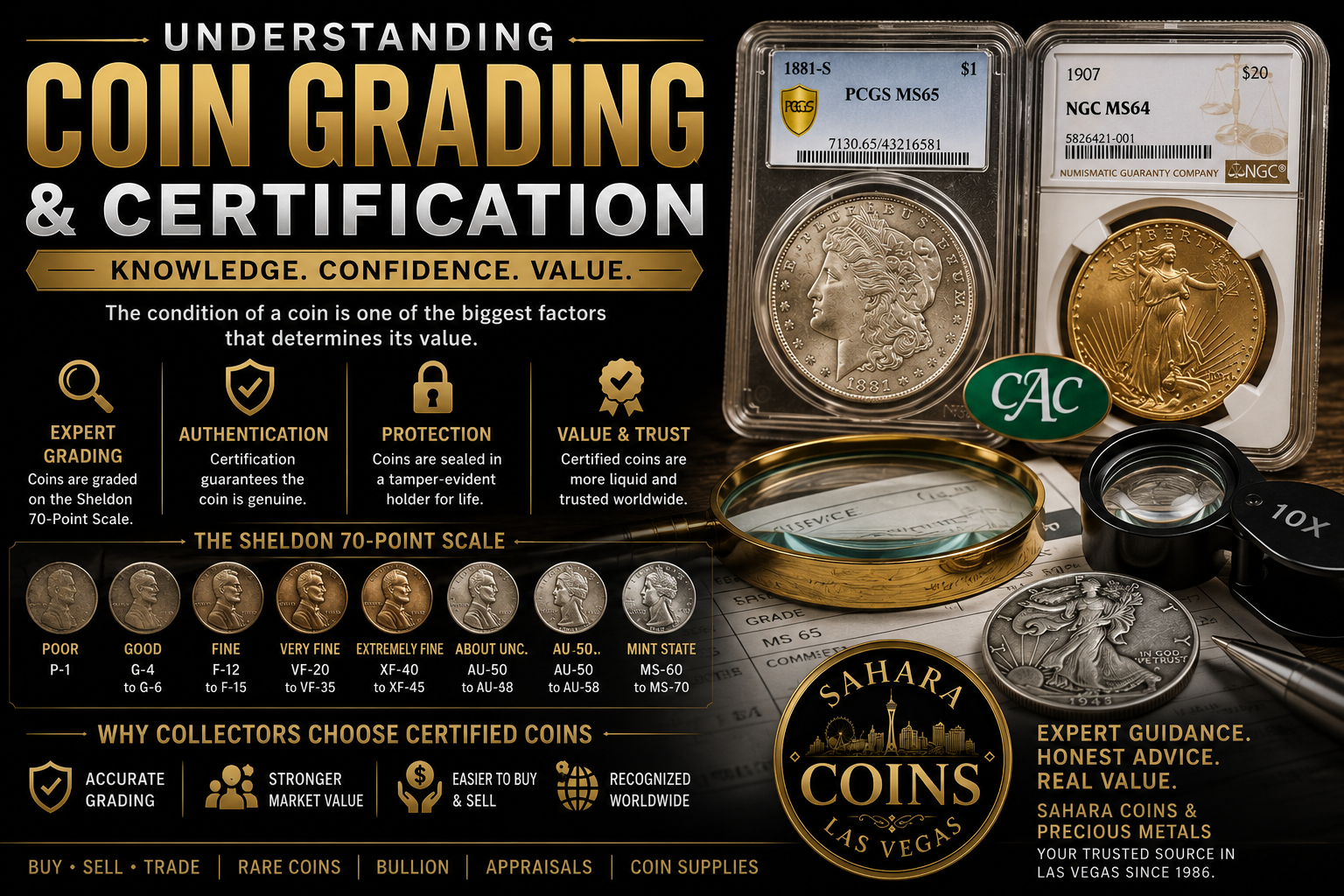 Understanding Coin Grading and Certification: A Complete Beginner's Guide