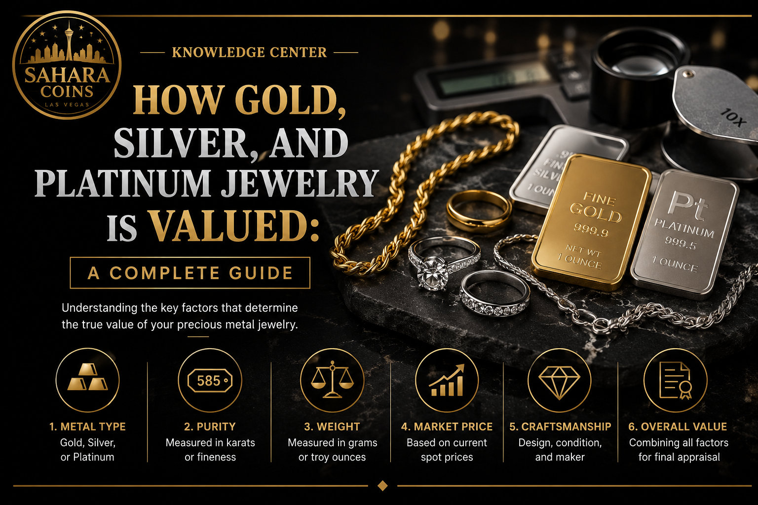 How Gold, Silver, and Platinum Jewelry Is Valued: A Complete Guide