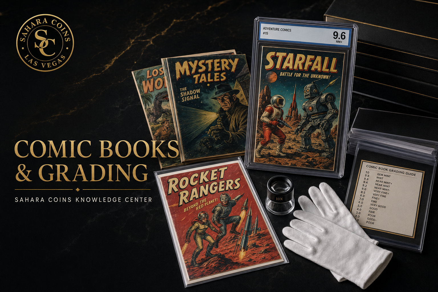 Comic Books and Grading: A Complete Guide for Collectors