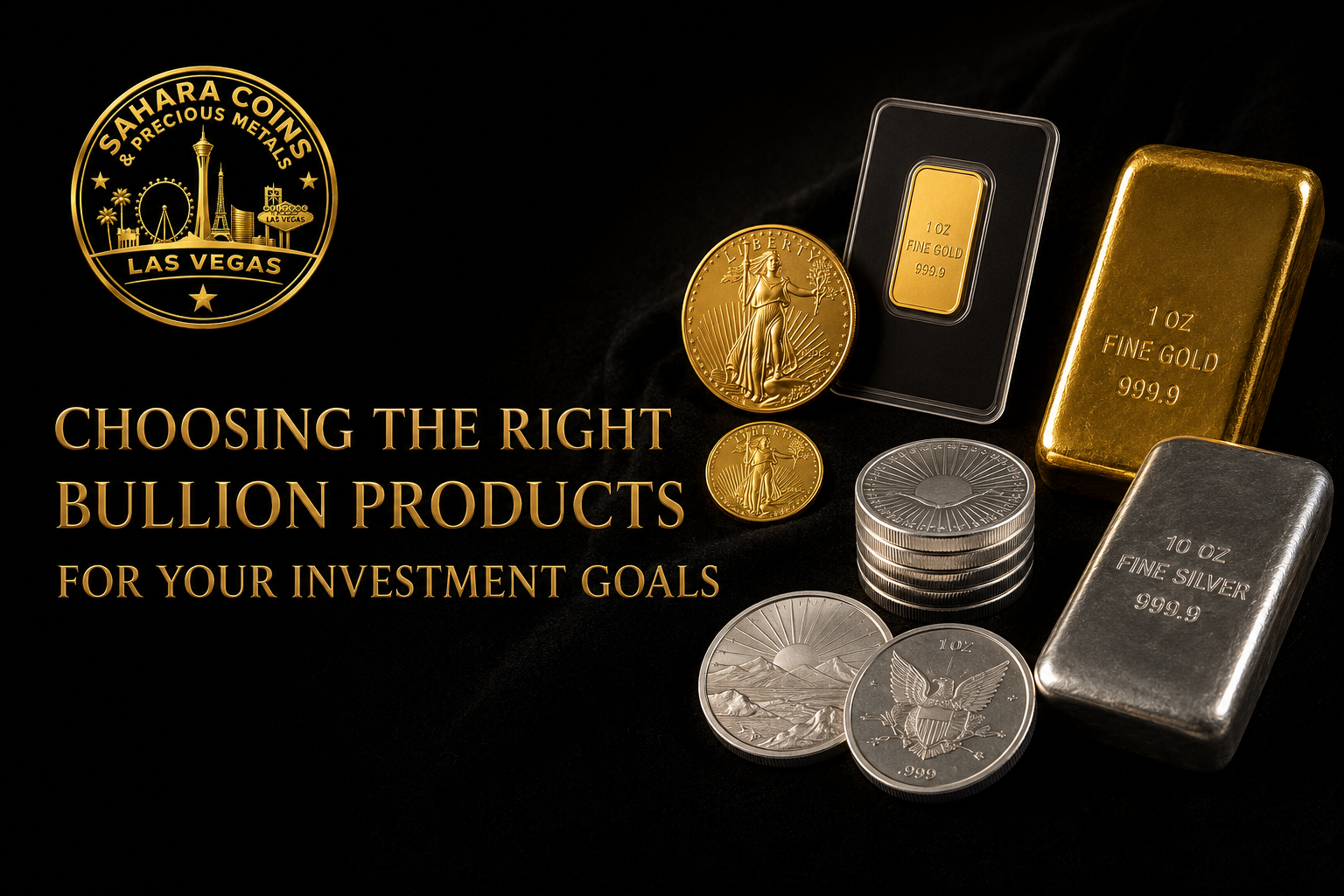 Choosing the Right Bullion Products for Your Investment Goals
