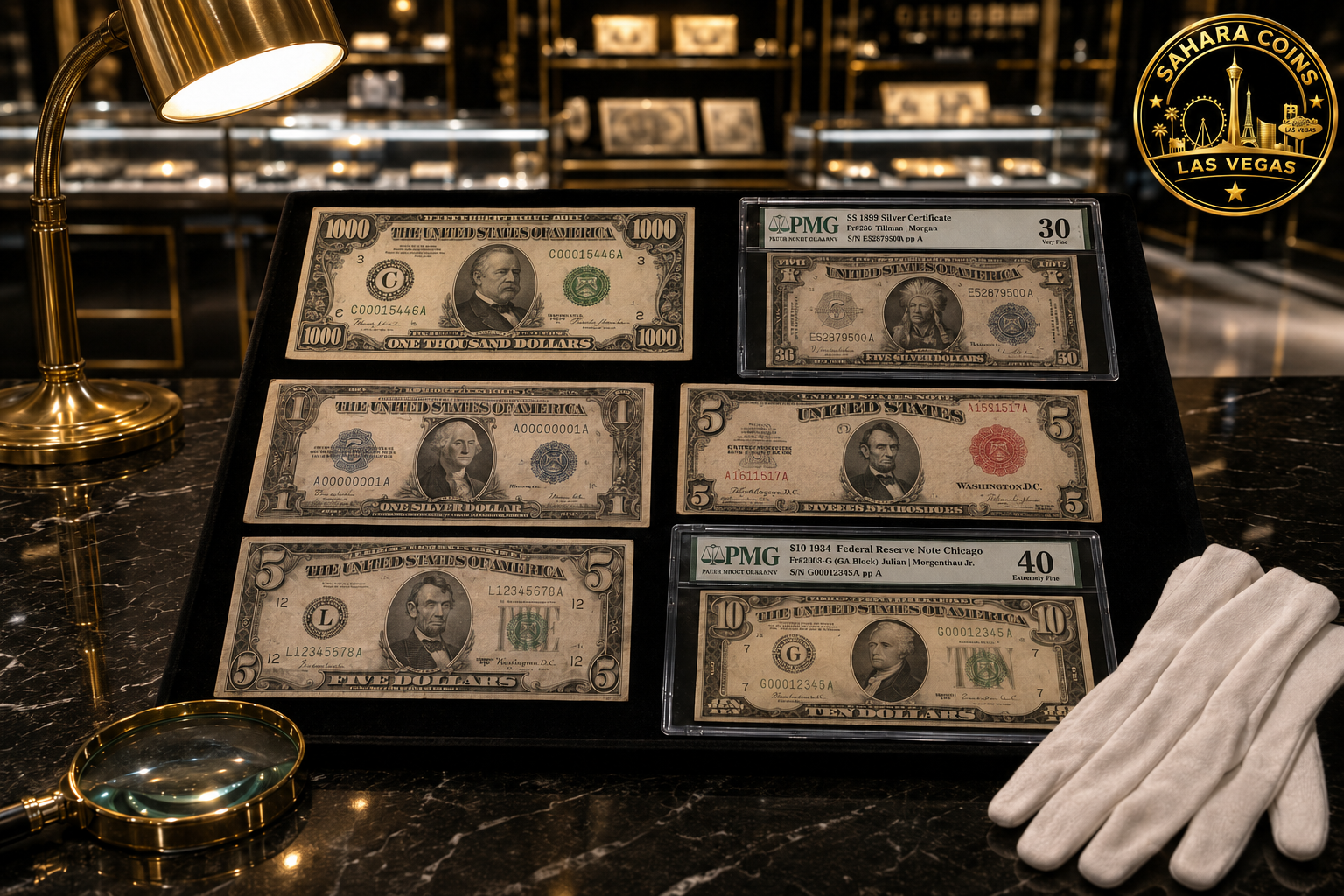 Collectible United States currency evaluation