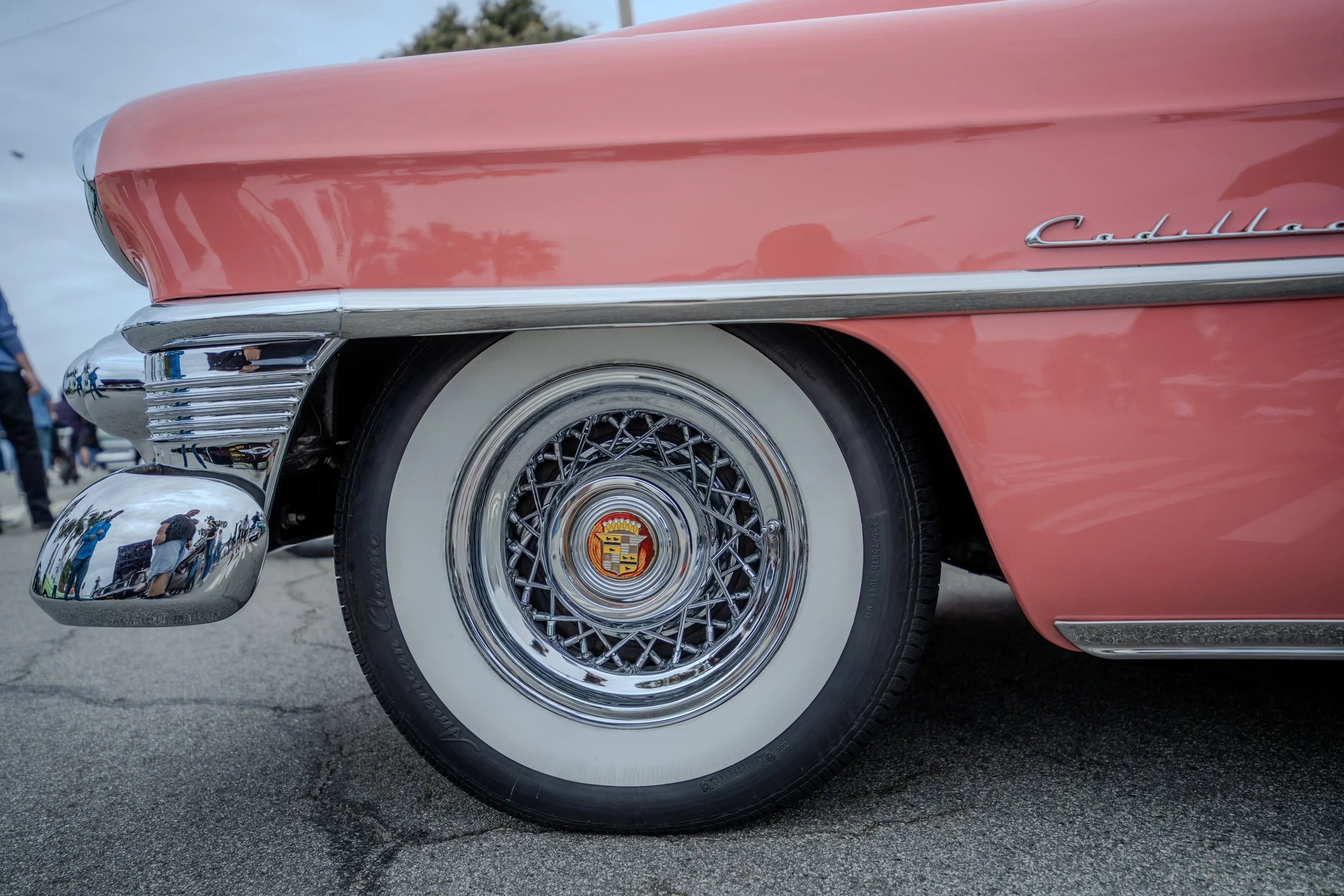 1954 Pink Lady Cadillac 