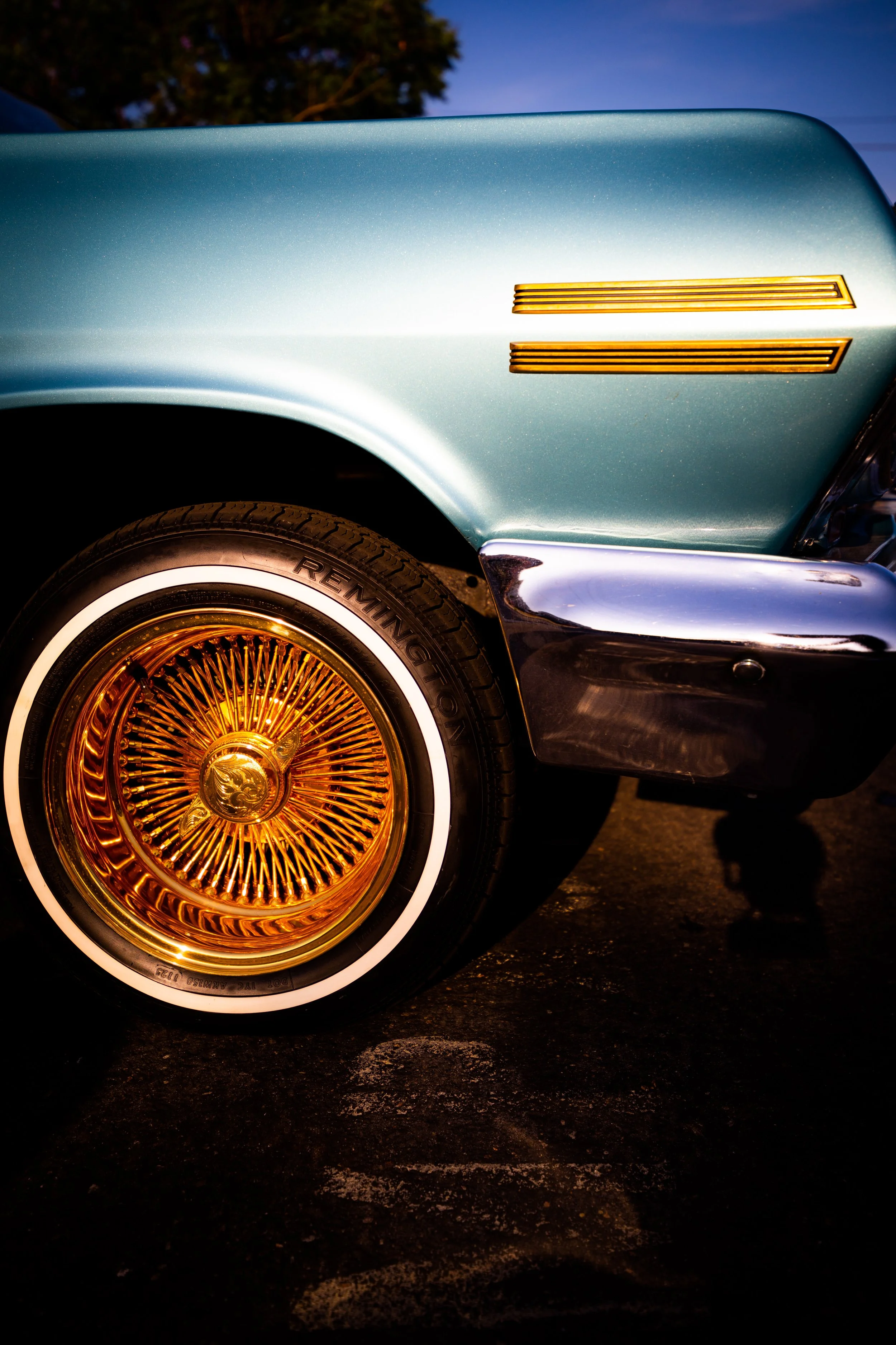 Gold Wheel Impala