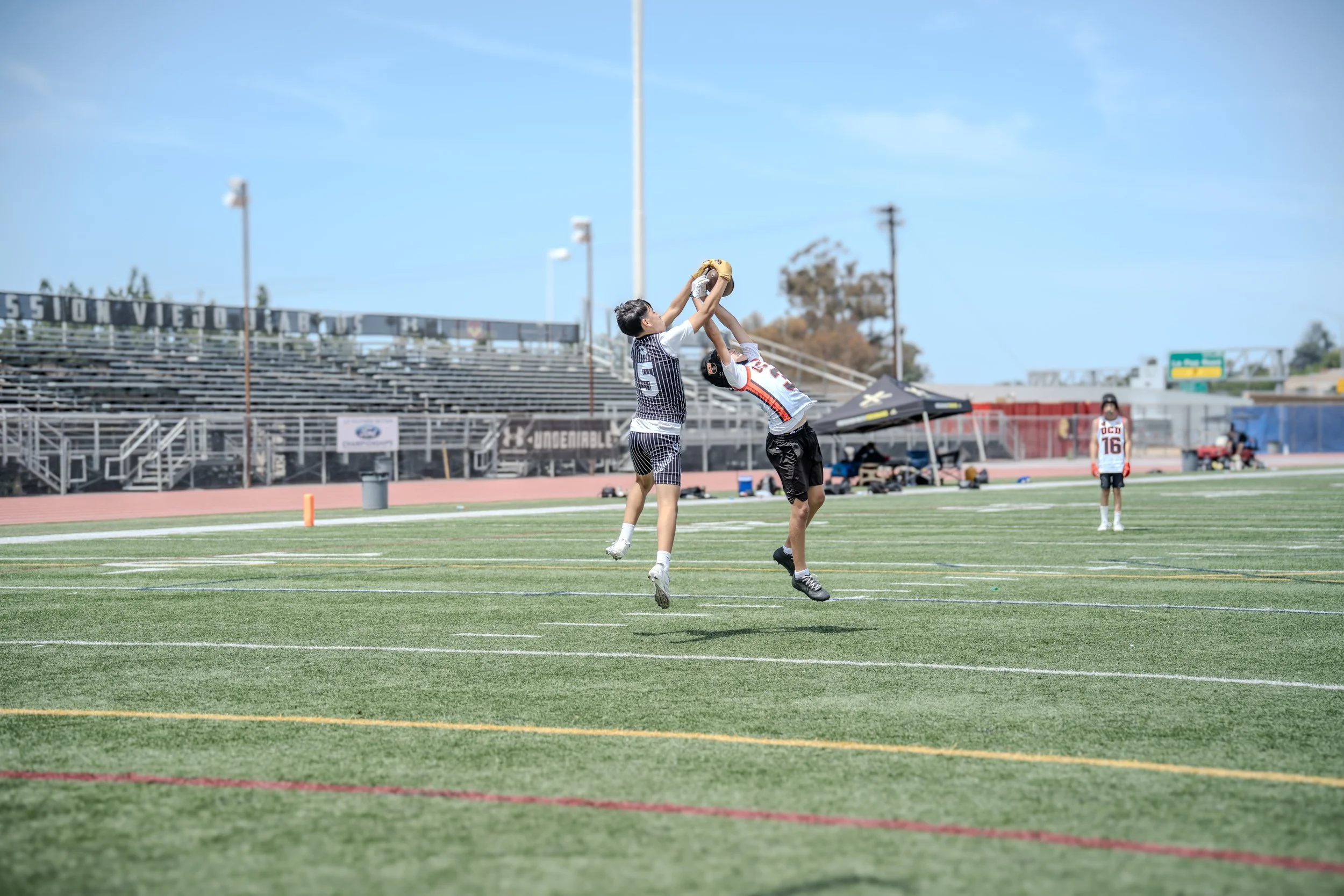 Fight for the catch 