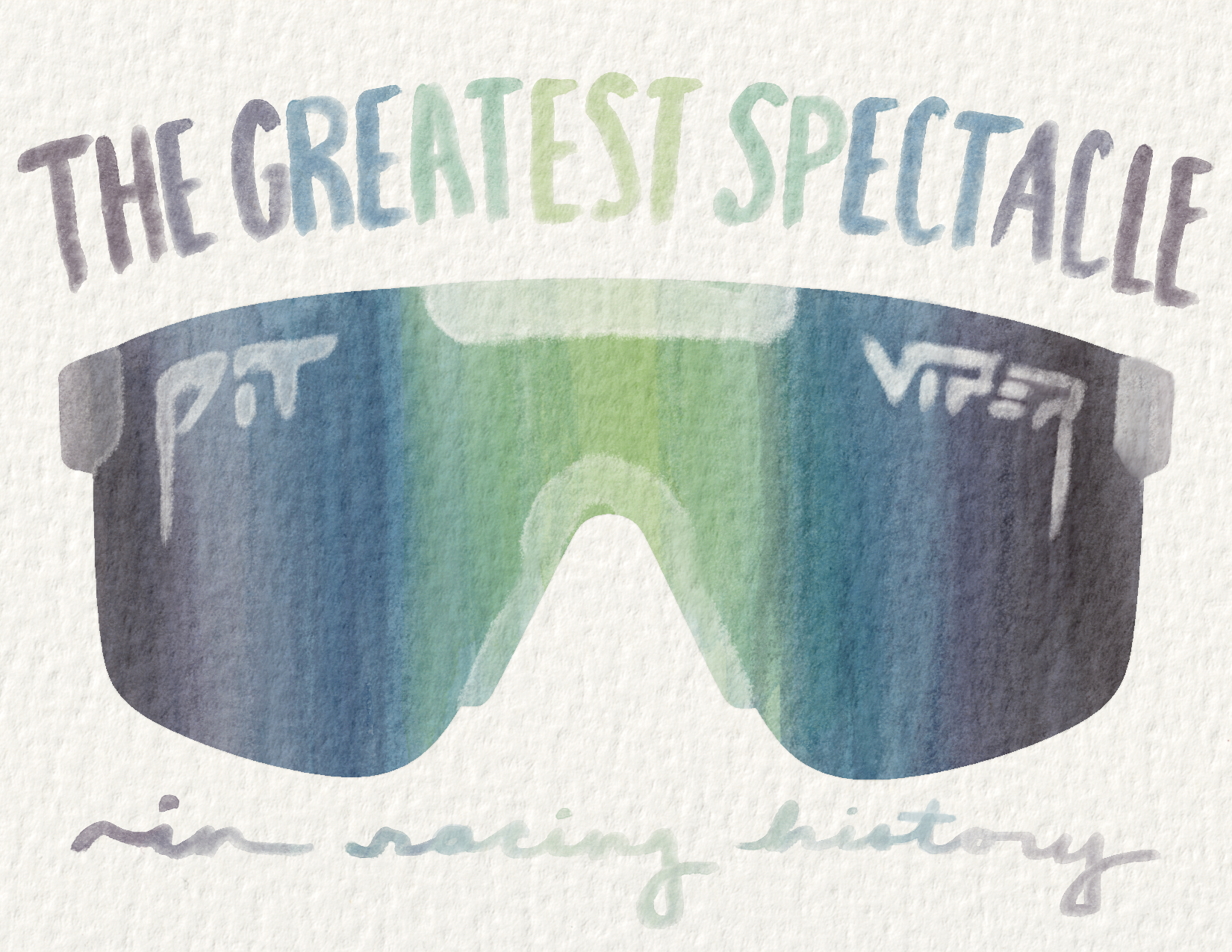 The Greatest Spectacle Postcard