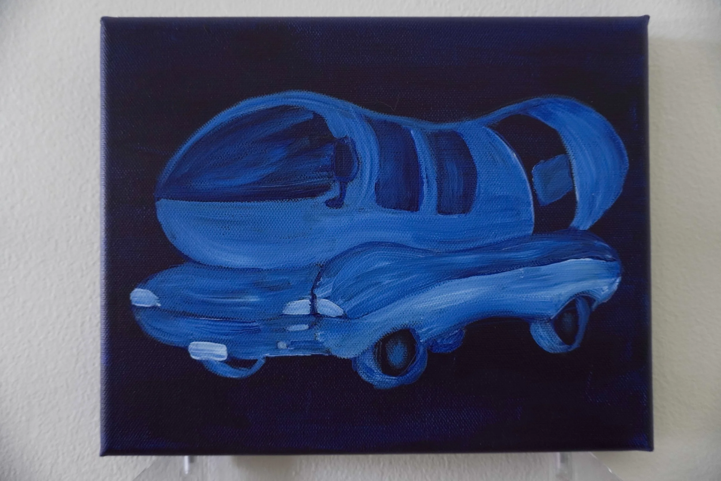 Wienermobile Acrylic Painting