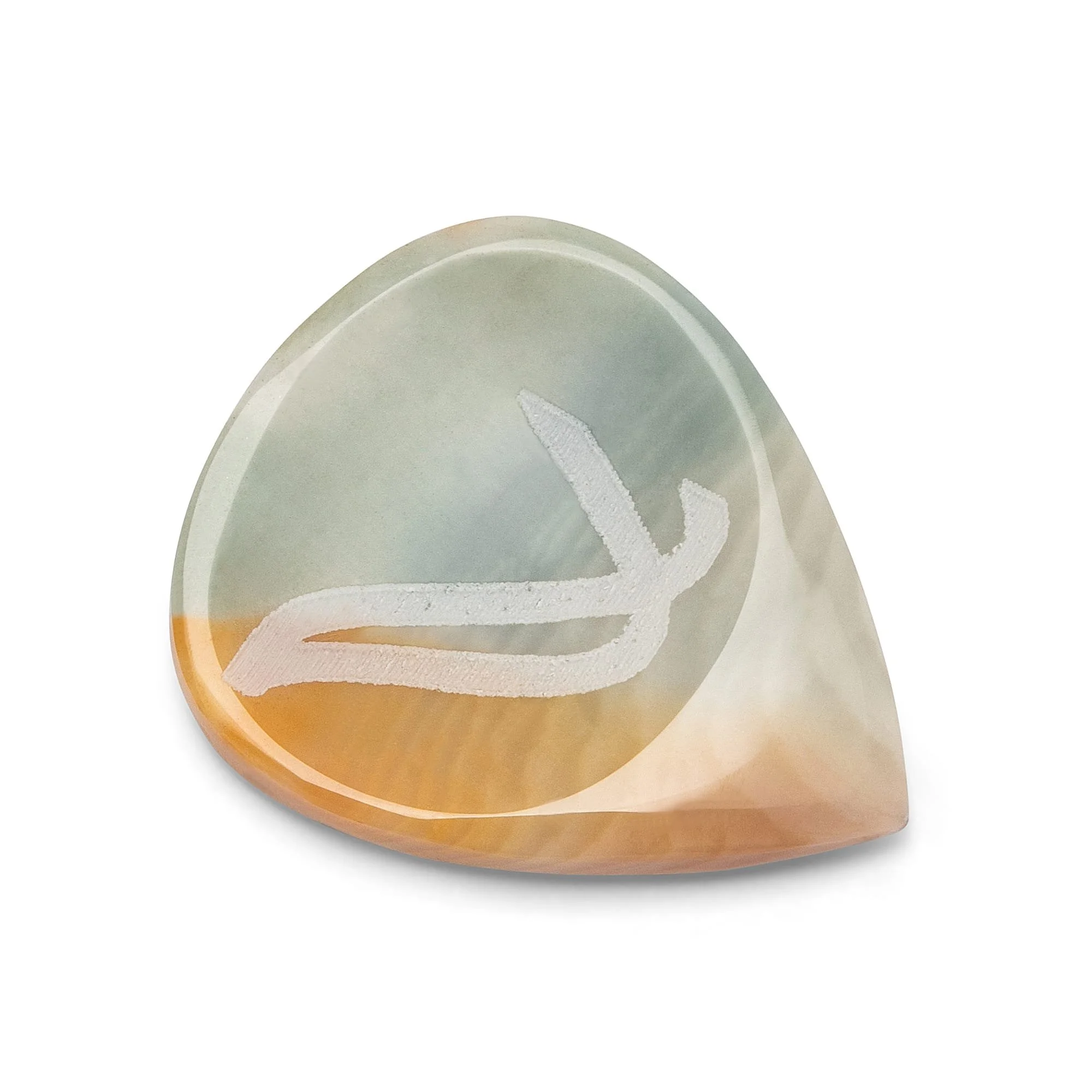 Nativo™ Natural Stone Guitar Pick - Orbicular Jasper