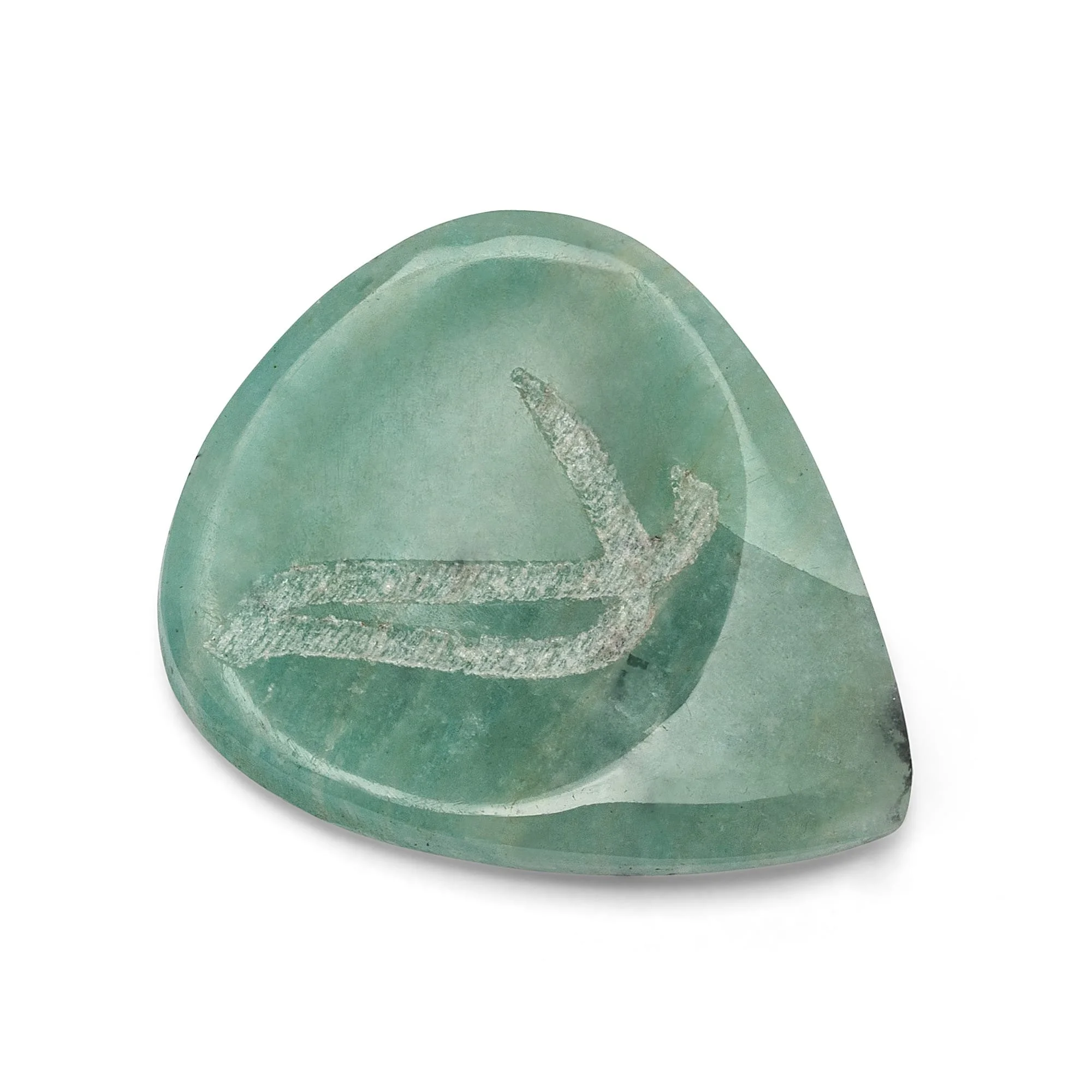 Nativo™ Natural Stone Guitar Pick - Amazonite