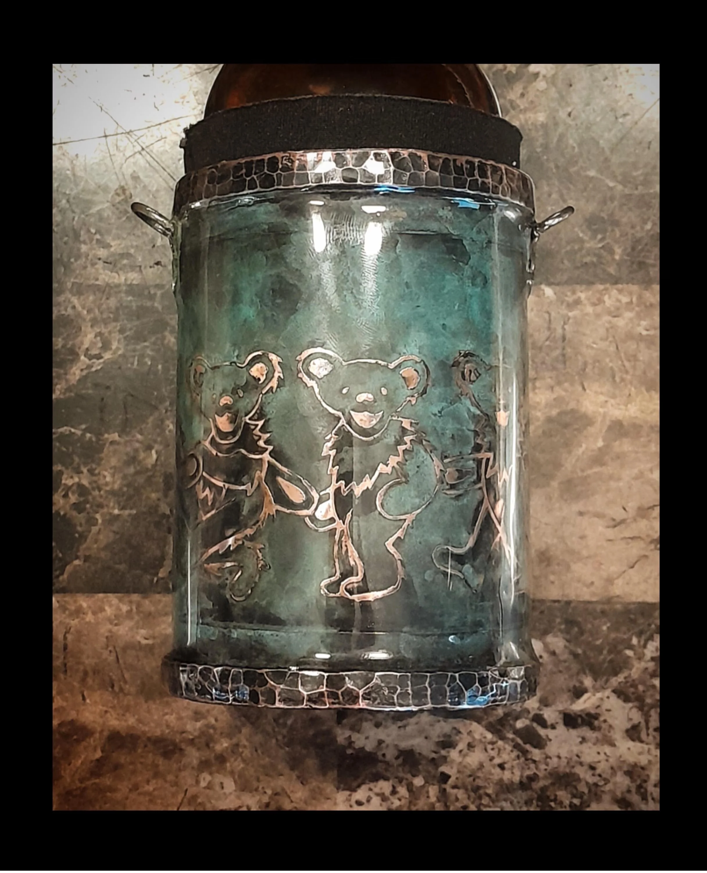 Dancing Bears Grateful Dead Drink Holder