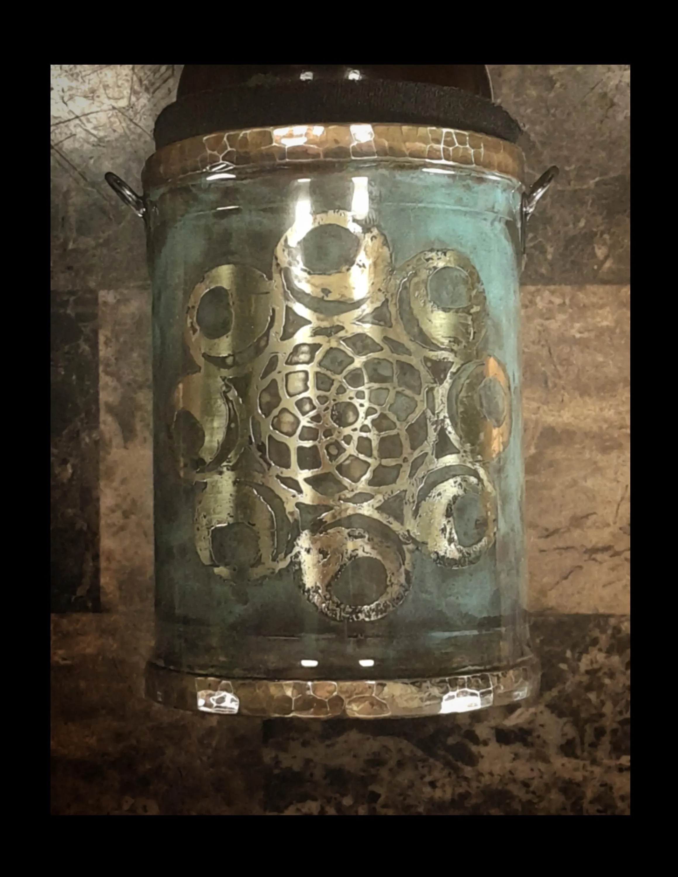 Lunar Mandala Brass Drink Armor