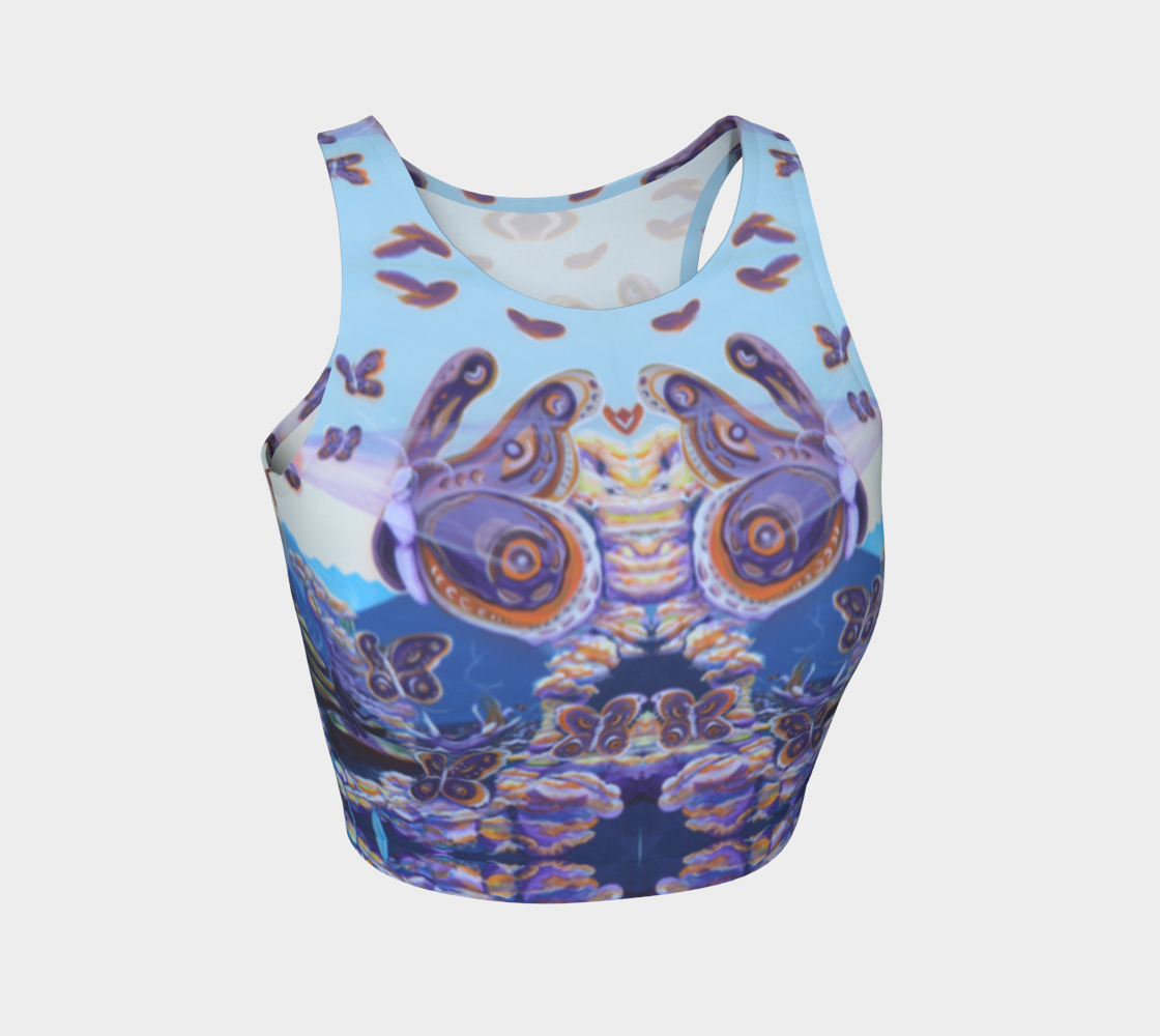 Ego Death Crop Top Style 1