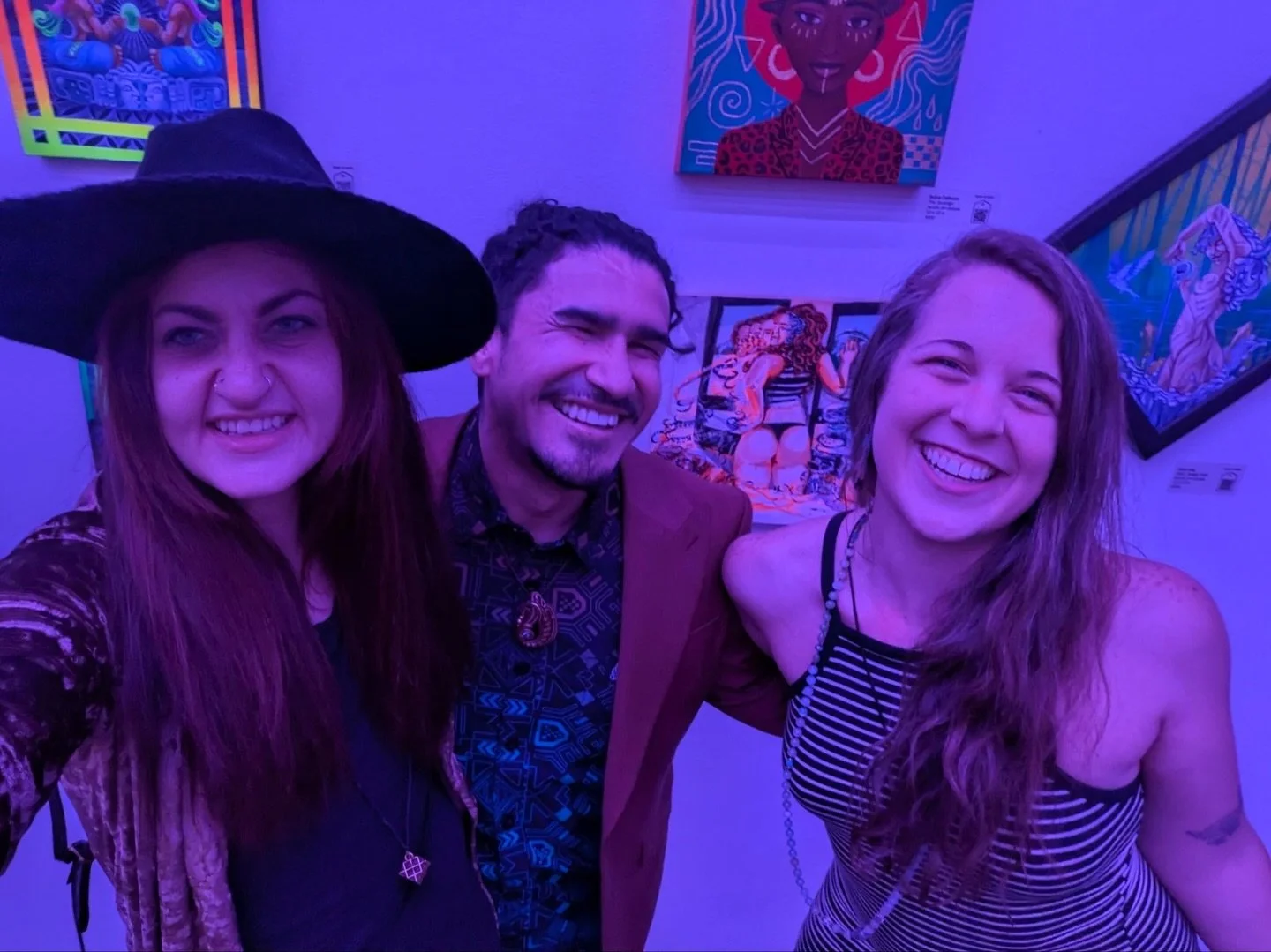 Gallery Shows and Live Painting