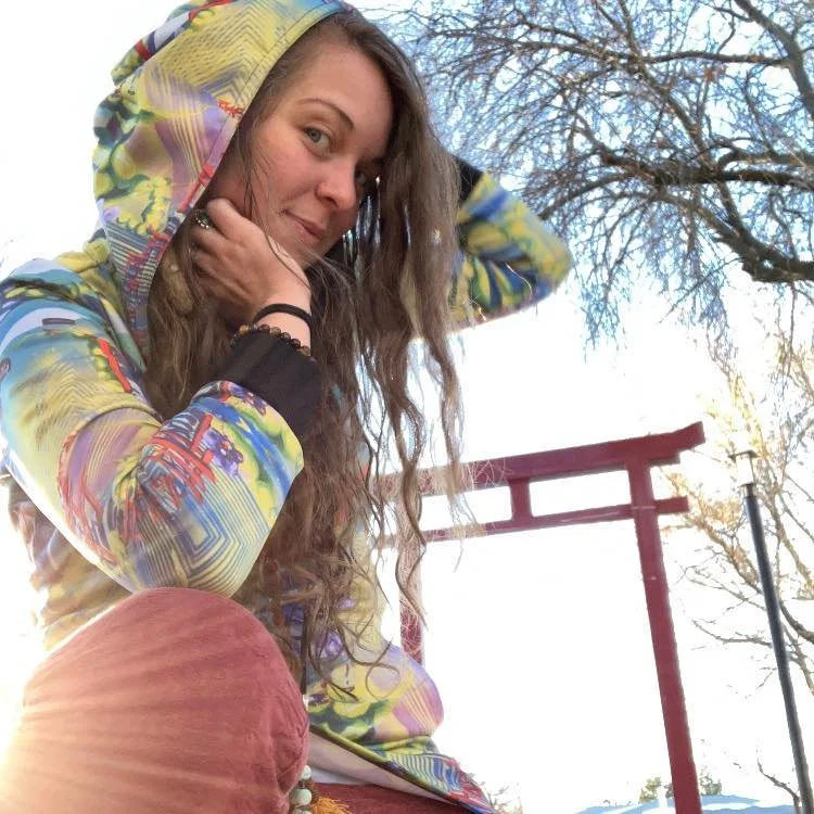 Microdosing Eternity Hooded Dress