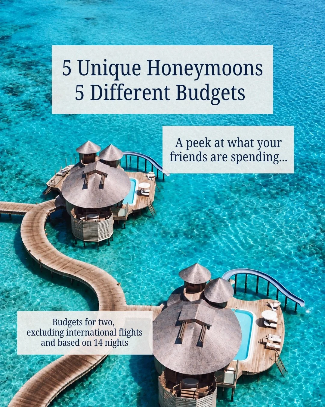 A peek into some epic honeymoons planned by 14Pearl! 🍯