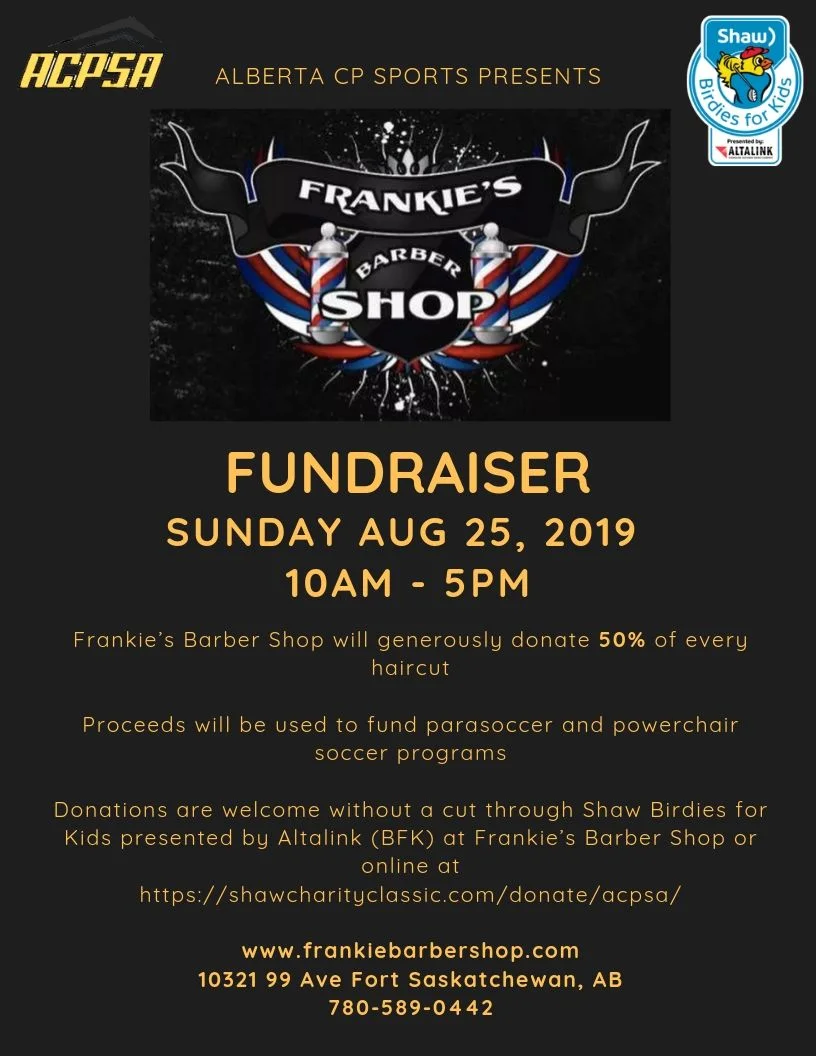 Frankie's Barber Shop Fundraiser - Aug 25, 2019