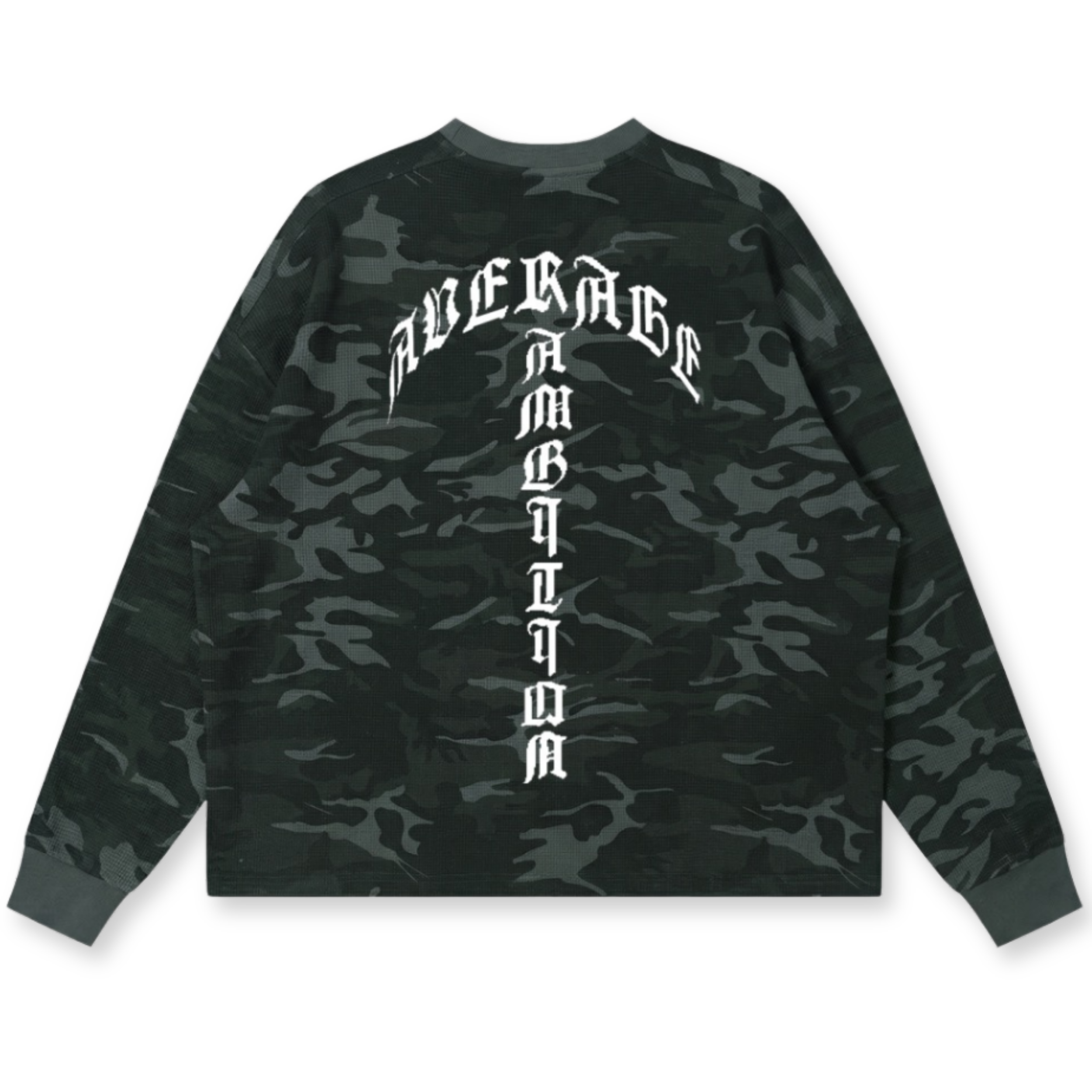CAMO WAFFLE KNIT