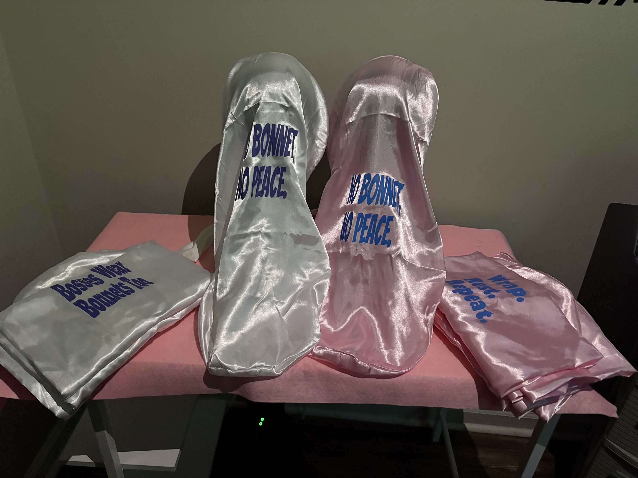 Luxury Satin Braid Bonnet-Protect Your Style in Style