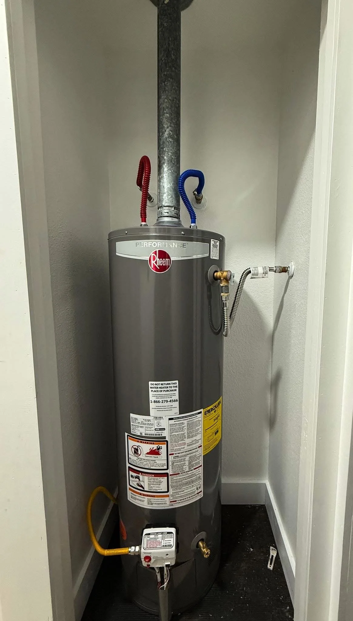 Basic Service water heater replacement