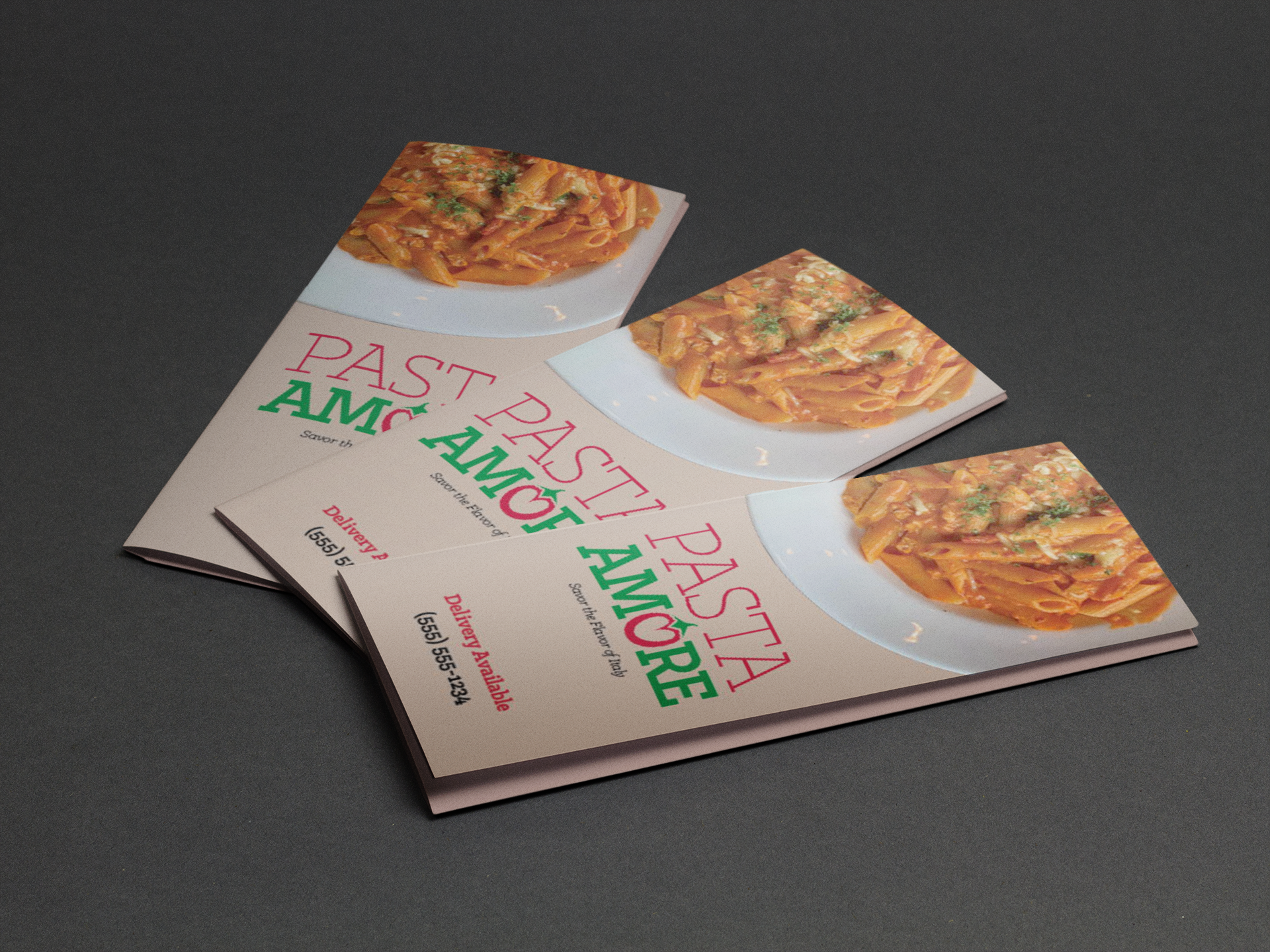 Pasta Amore Brochure