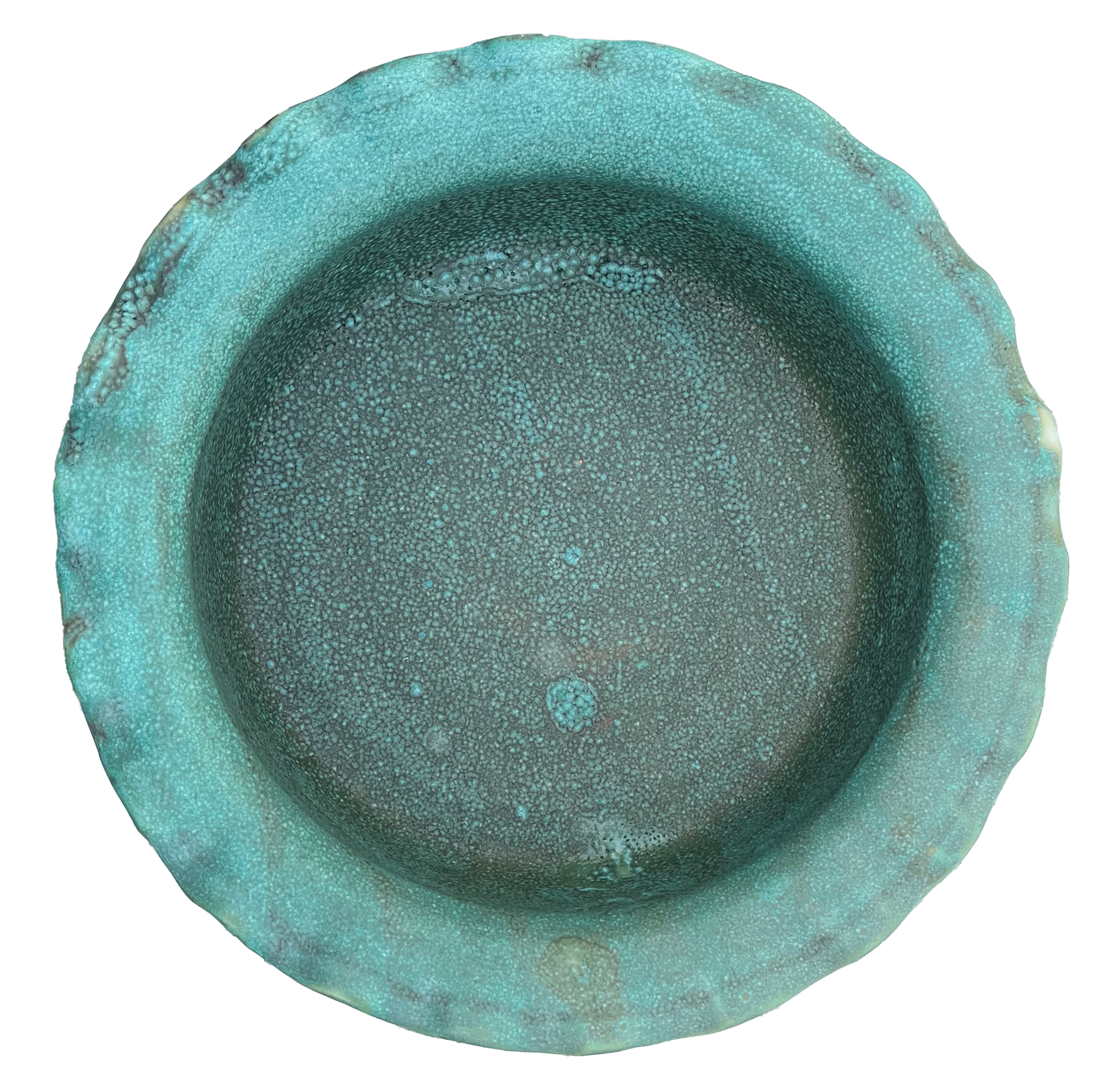 "Turquoise Pie Dish"