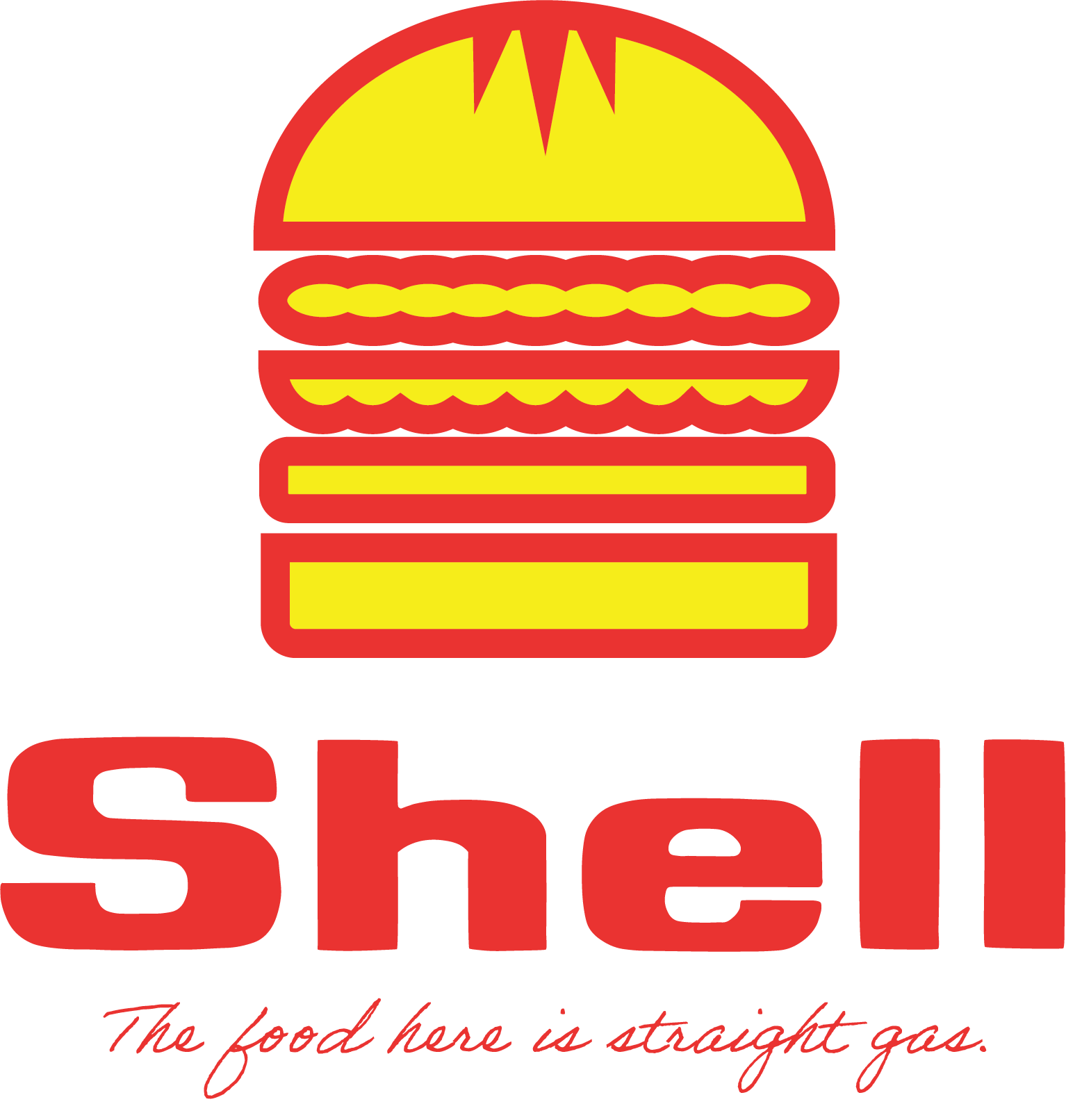 "What if Shell was a Fast Food Company?" - Illustrator 