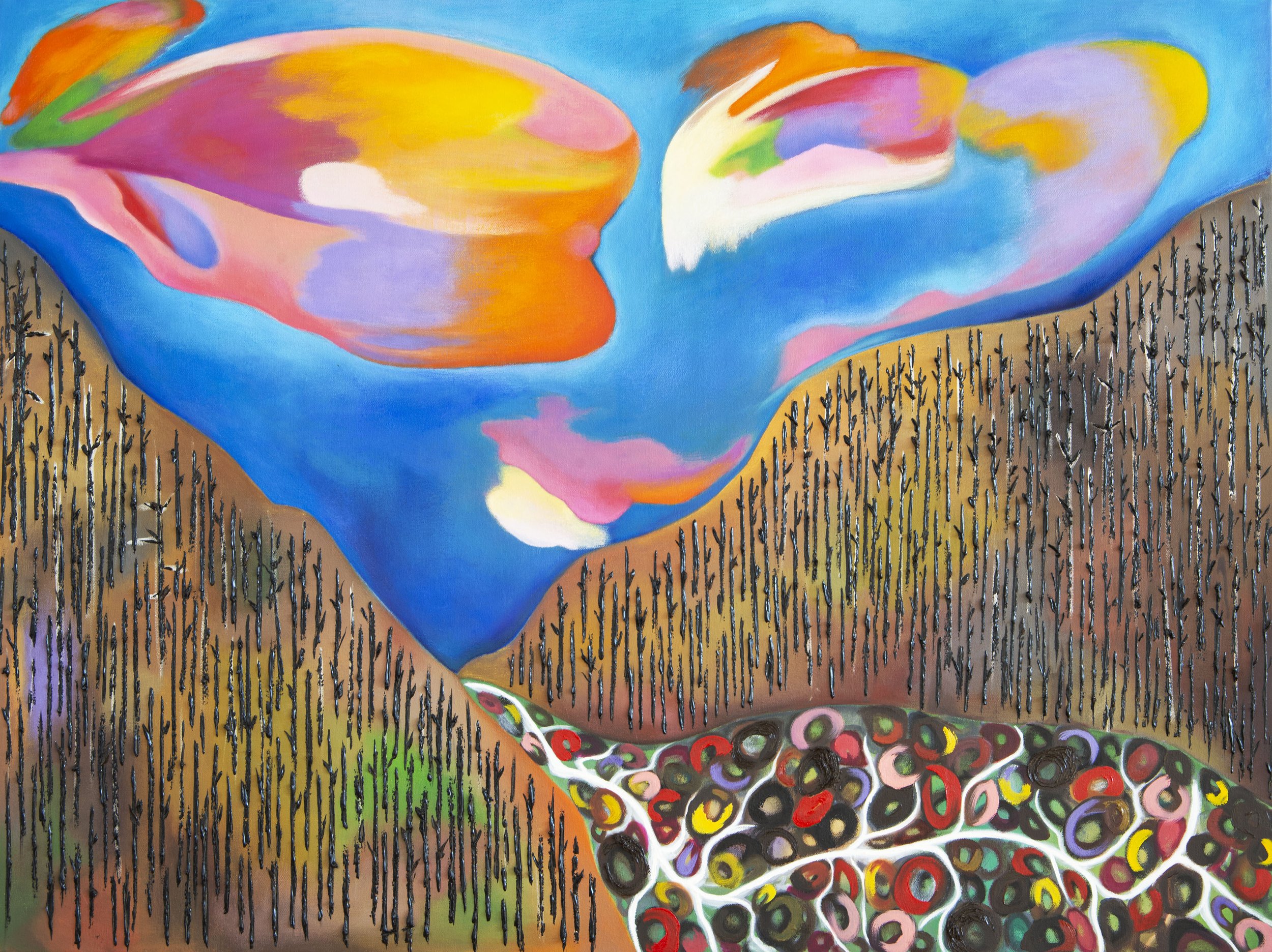 The Sky The trees The Creek