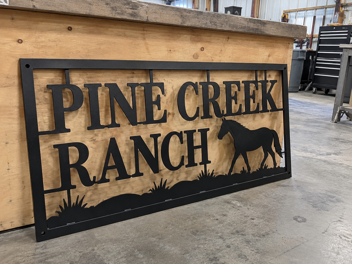 Custom CNC Plasma Cut Signs