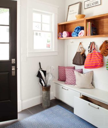 Mud room for back to school