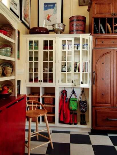 Storage in a kitchen