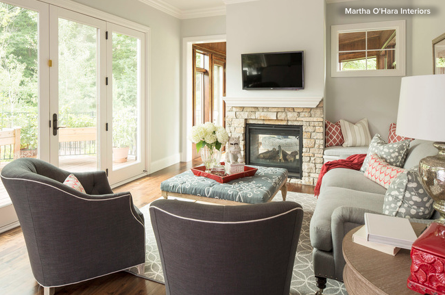 cozy bright living room