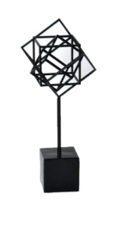 $35 NESTED CUBE SCULPTURE (LG)9"W x 8"D x 20.5"H